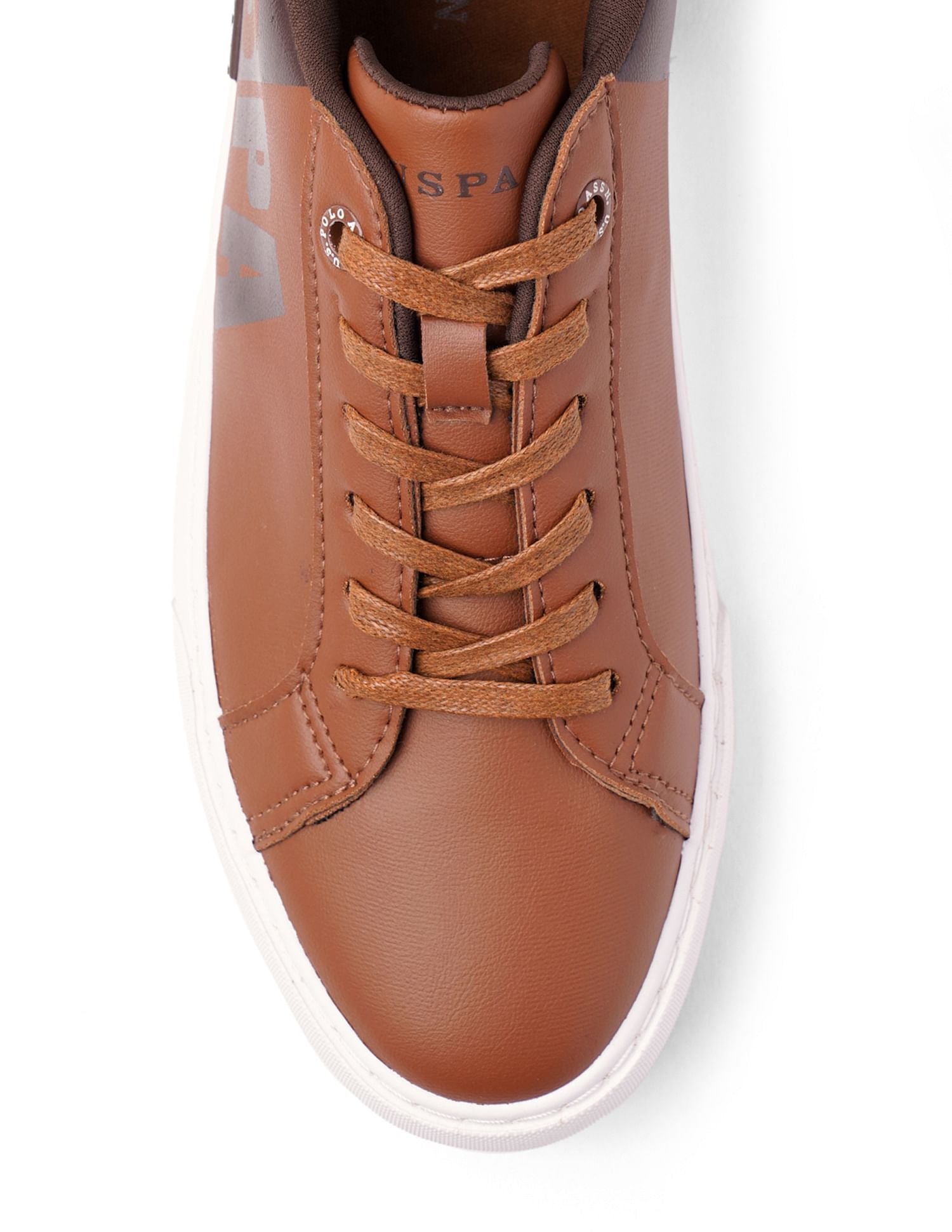 Men Colour Block Logo Tresten Sneakers Tan - U.S. POLO ASSN. | Large