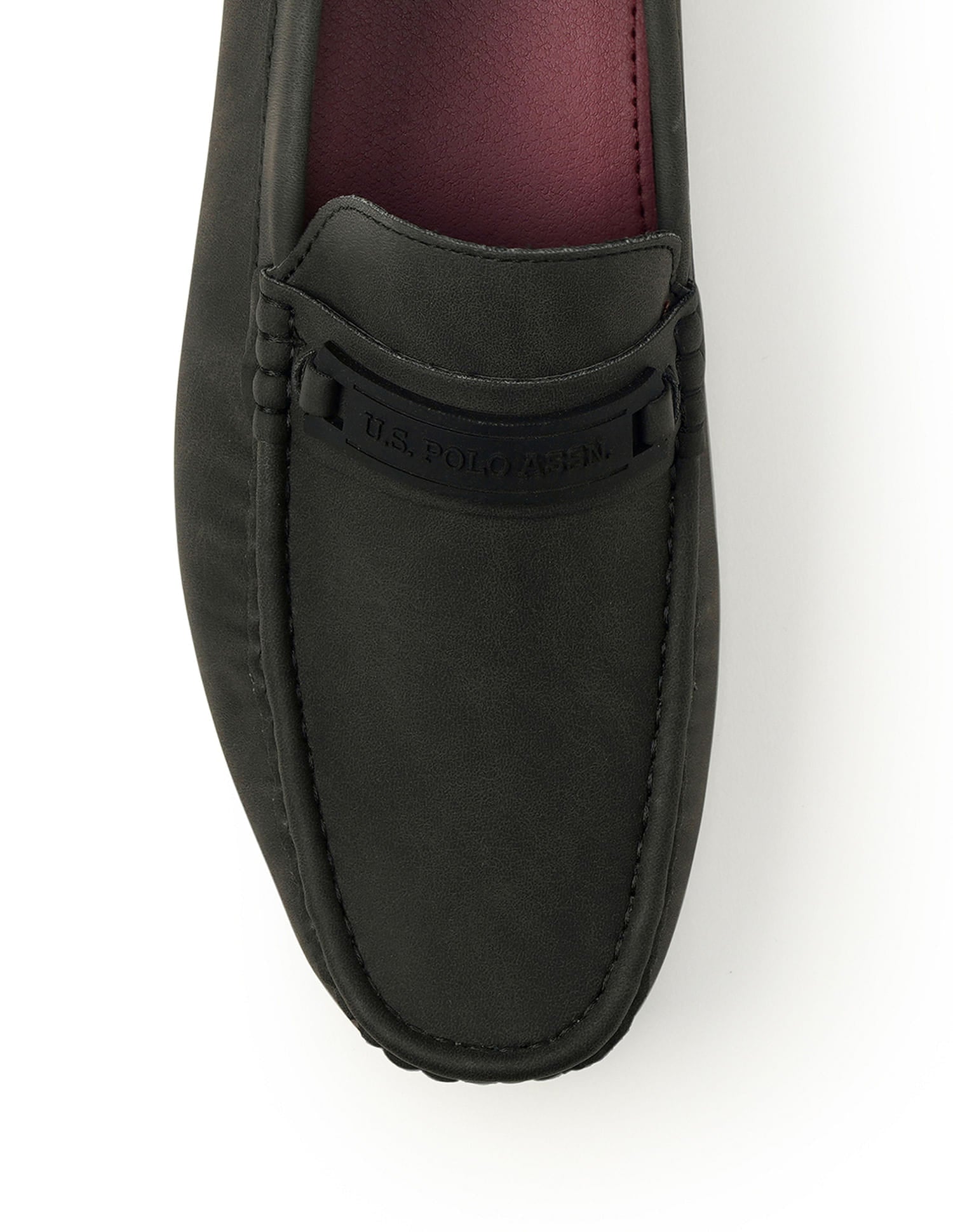 Men Scott 3.0 Slip-On Shoes Black - U.S. Polo Assn. India | Large