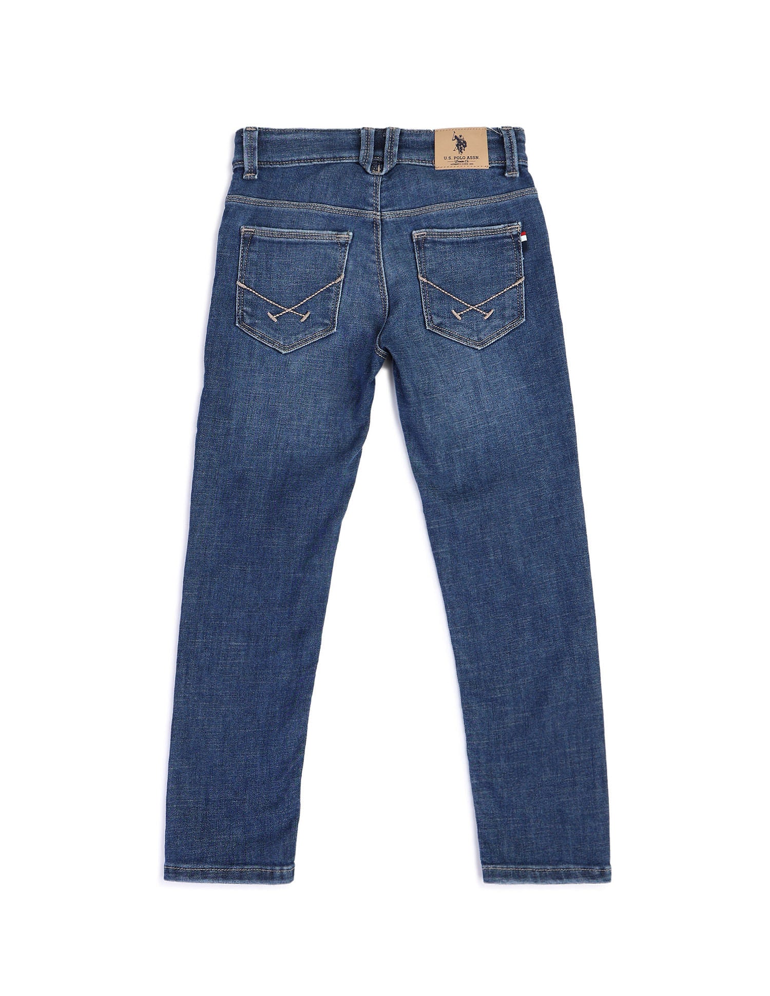 Slim fit Solid Jeans Blue - U.S. POLO ASSN. | Large