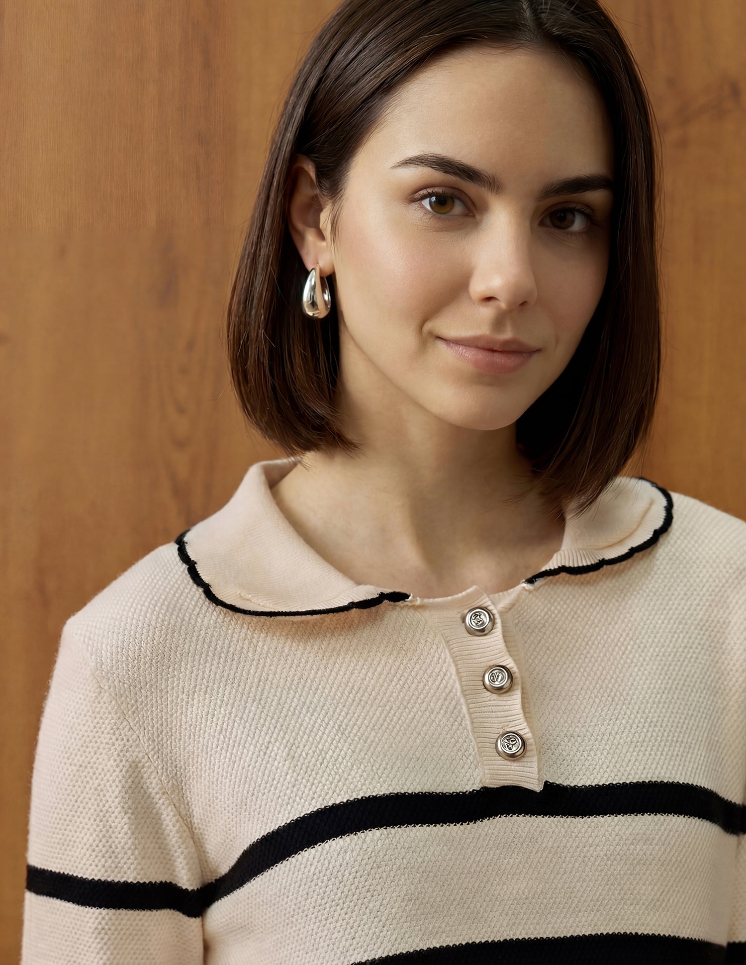 Horizontal Striped Ribbed Knit Sweater Multi-colour - U.S. POLO ASSN. | Large