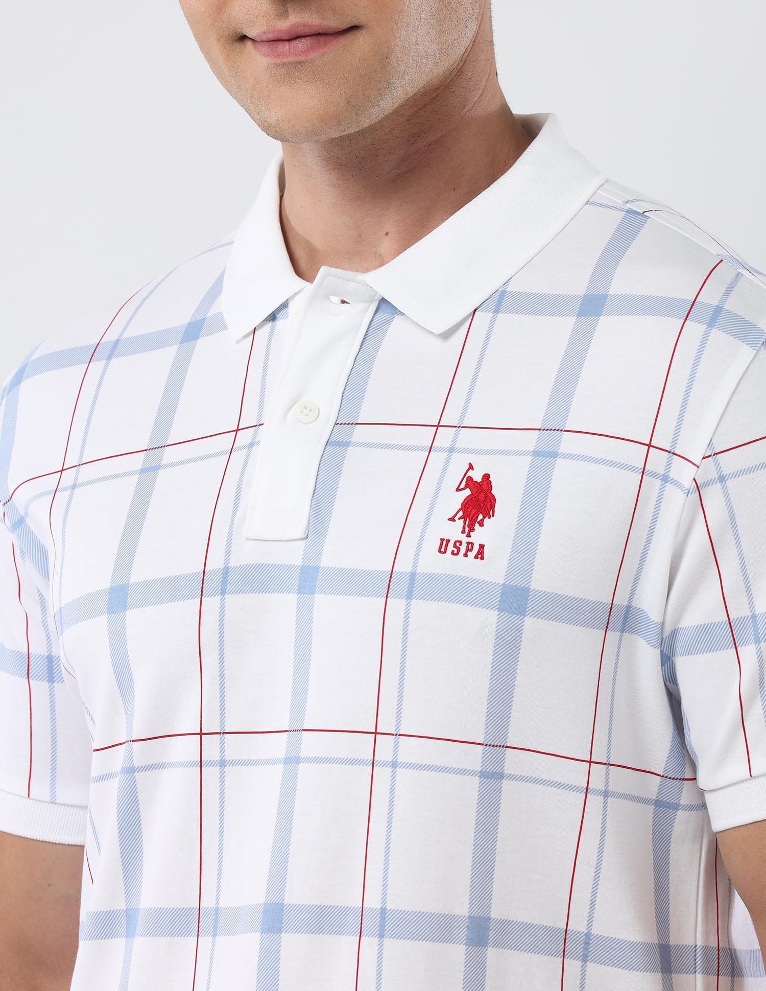 Pure Cotton 135 Anniversary Polo Shirt White - U.S. Polo Assn. India | Large
