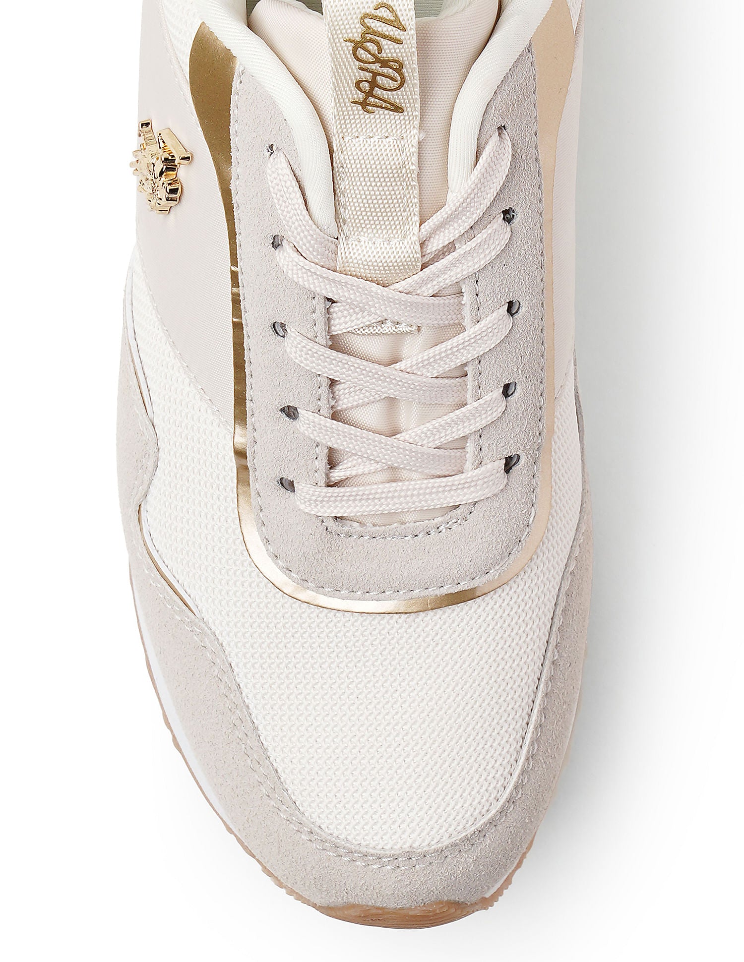 Women Round Toe Judy 2.0 Sneakers Beige - U.S. Polo Assn. India | Large