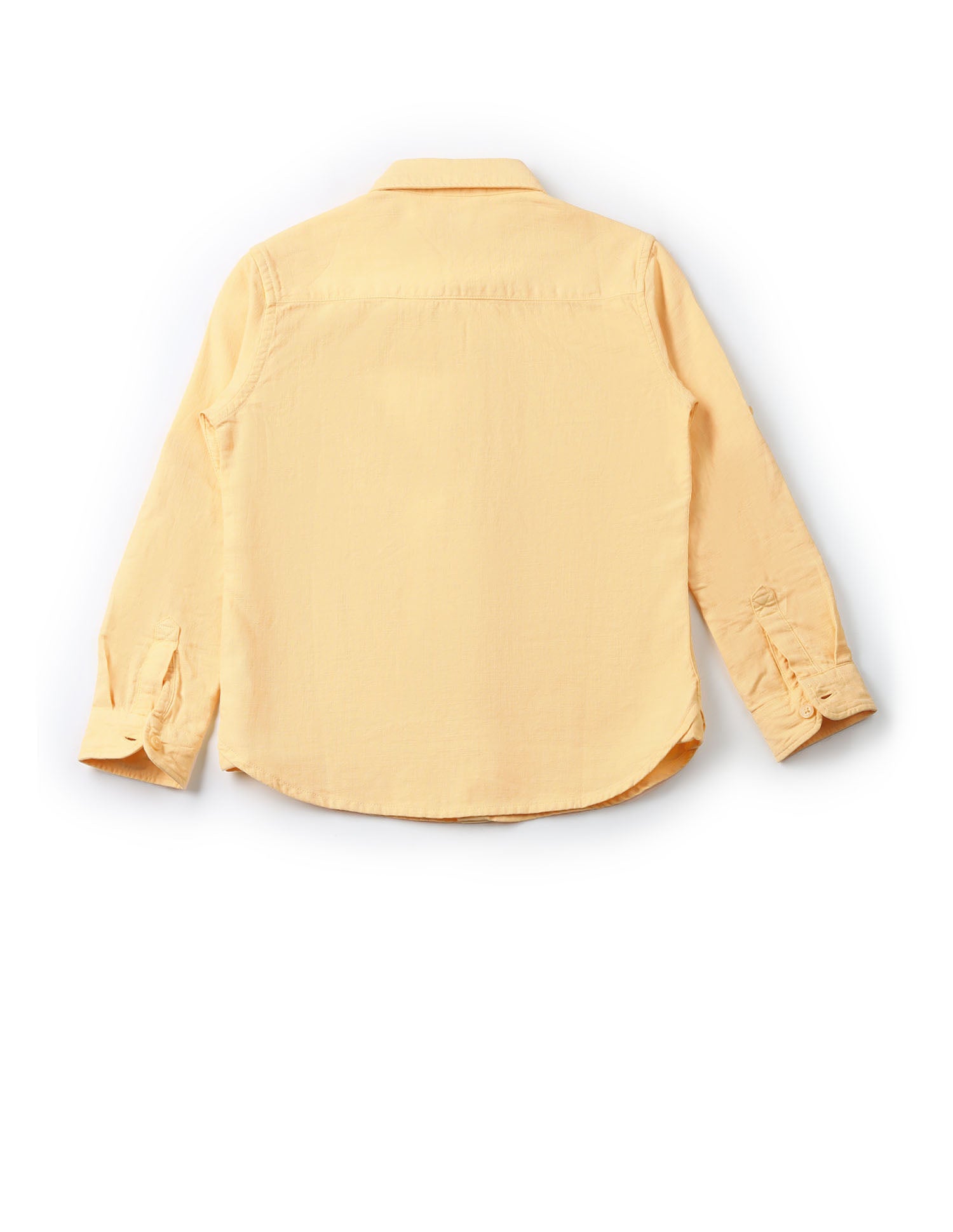 UKSHT1402 YELLOW Boys Shirt Yellow - U.S. POLO ASSN. | Large