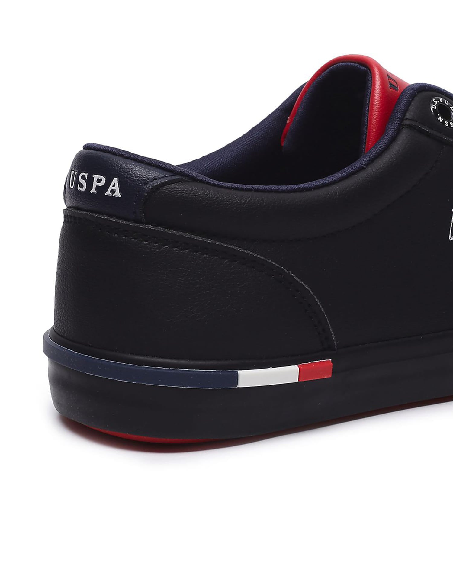 Men Round Toe Anton 5.0 Sneakers Black - U.S. Polo Assn. India | Large