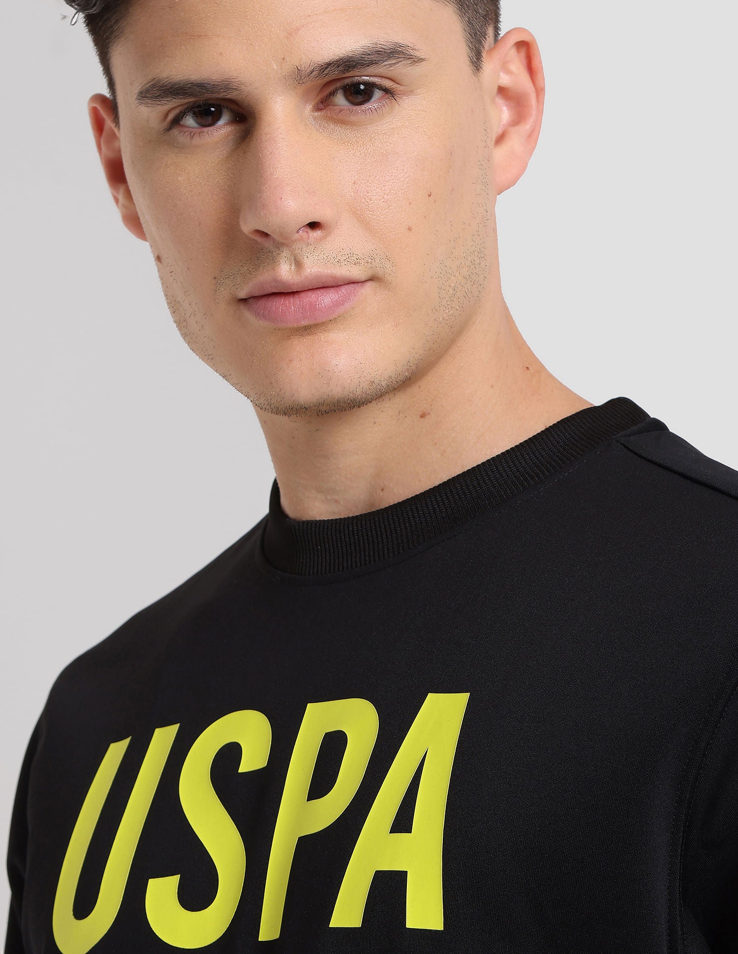 Durable Athletic Pullover Black - U.S. POLO ASSN. | Large