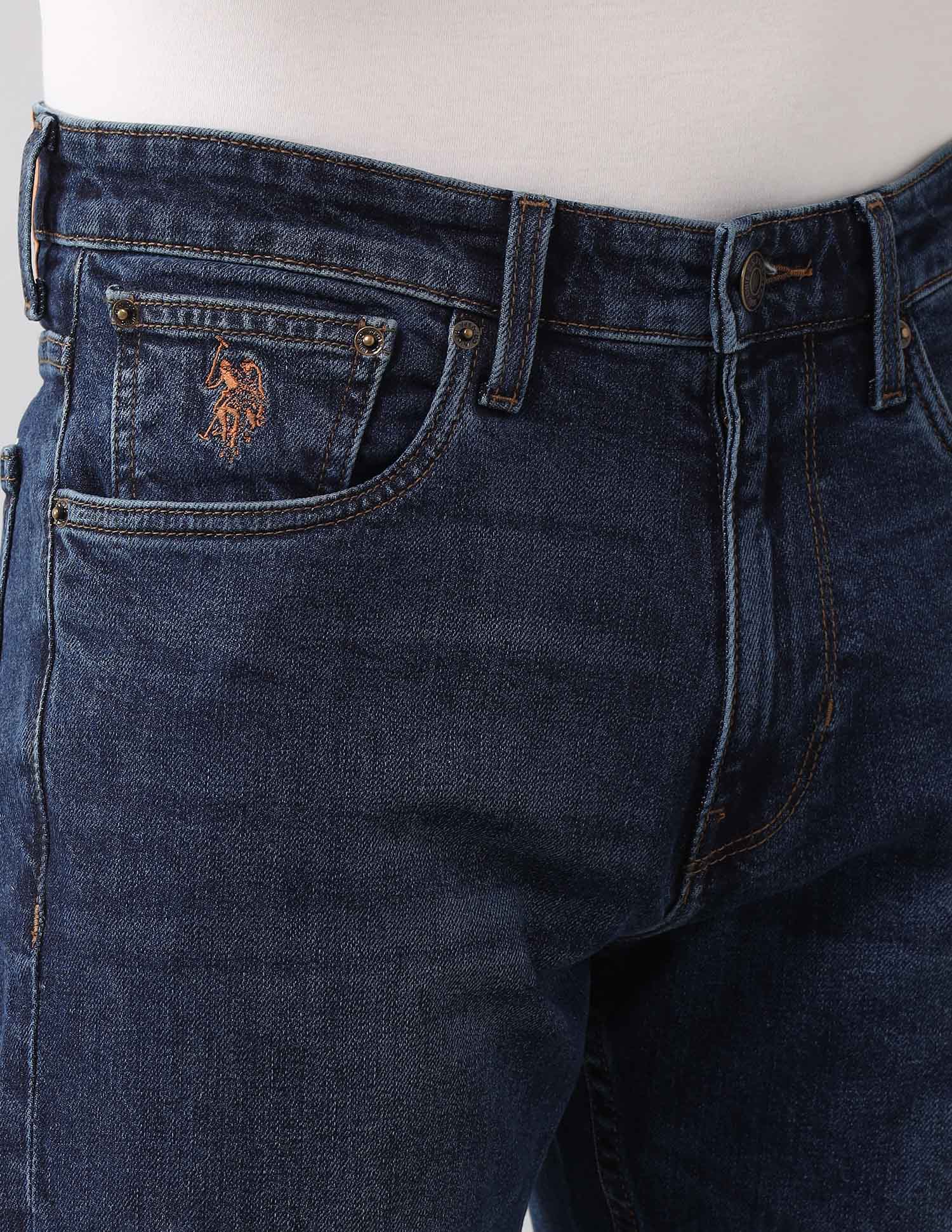 Connor Bootcut Fit Vintage Jeans Dark Wash - U.S. Polo Assn. India | Large