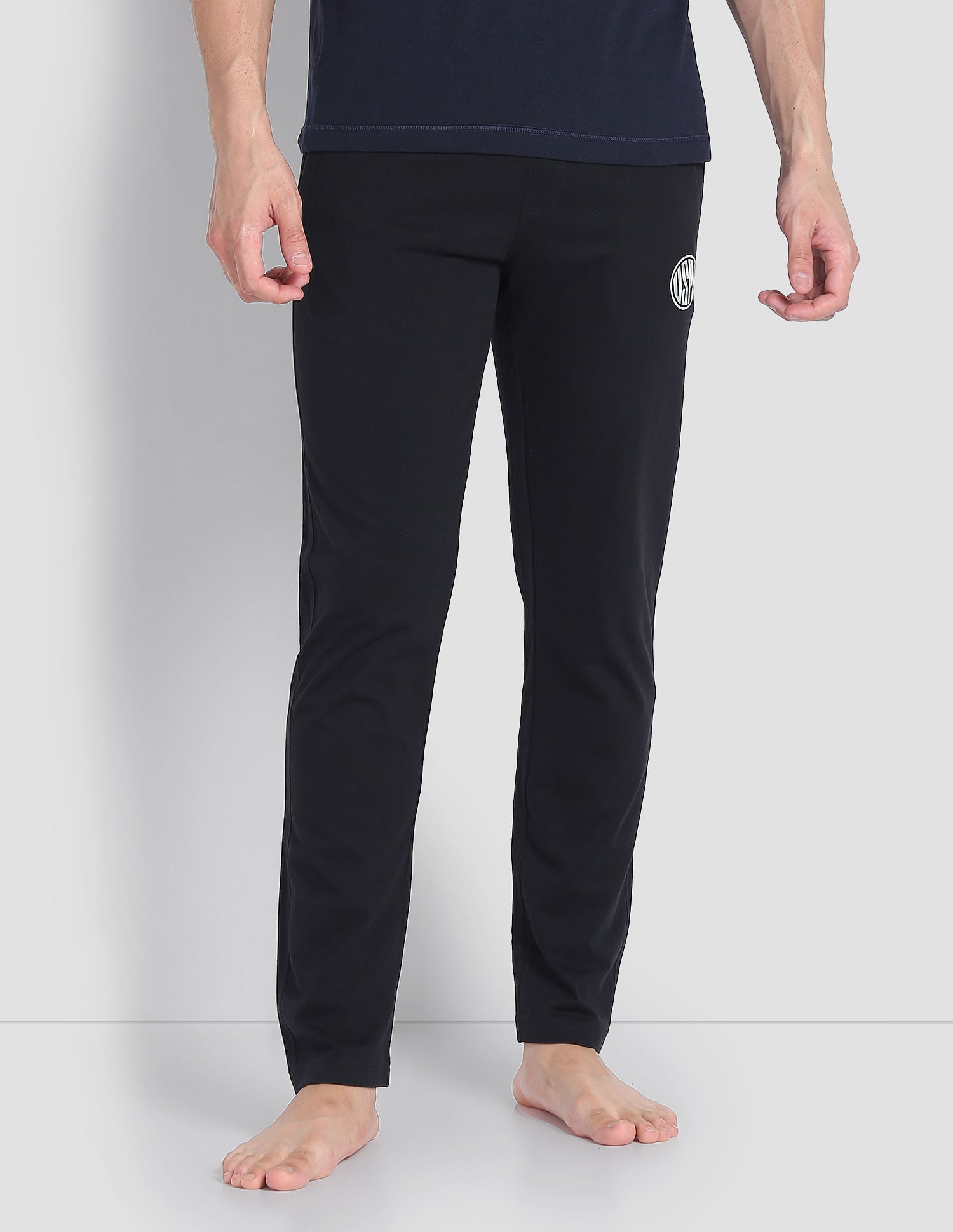 Relaxed Fit LR002 Lounge Track Pants - Pack Of 1 Black - U.S. POLO ASSN. | Large