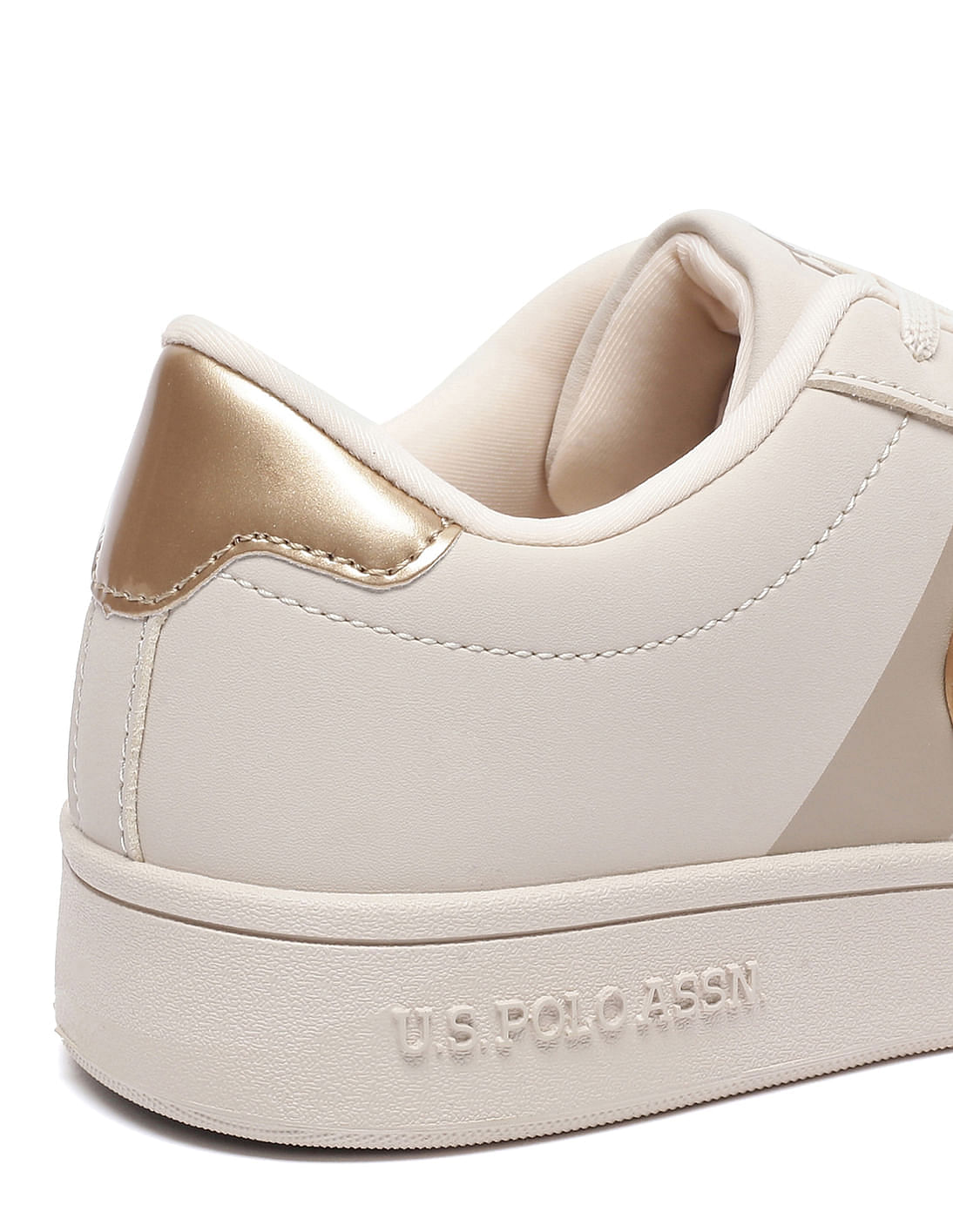 Women Striped Emery 2.0 Sneakers Nude - U.S. Polo Assn. India | Large