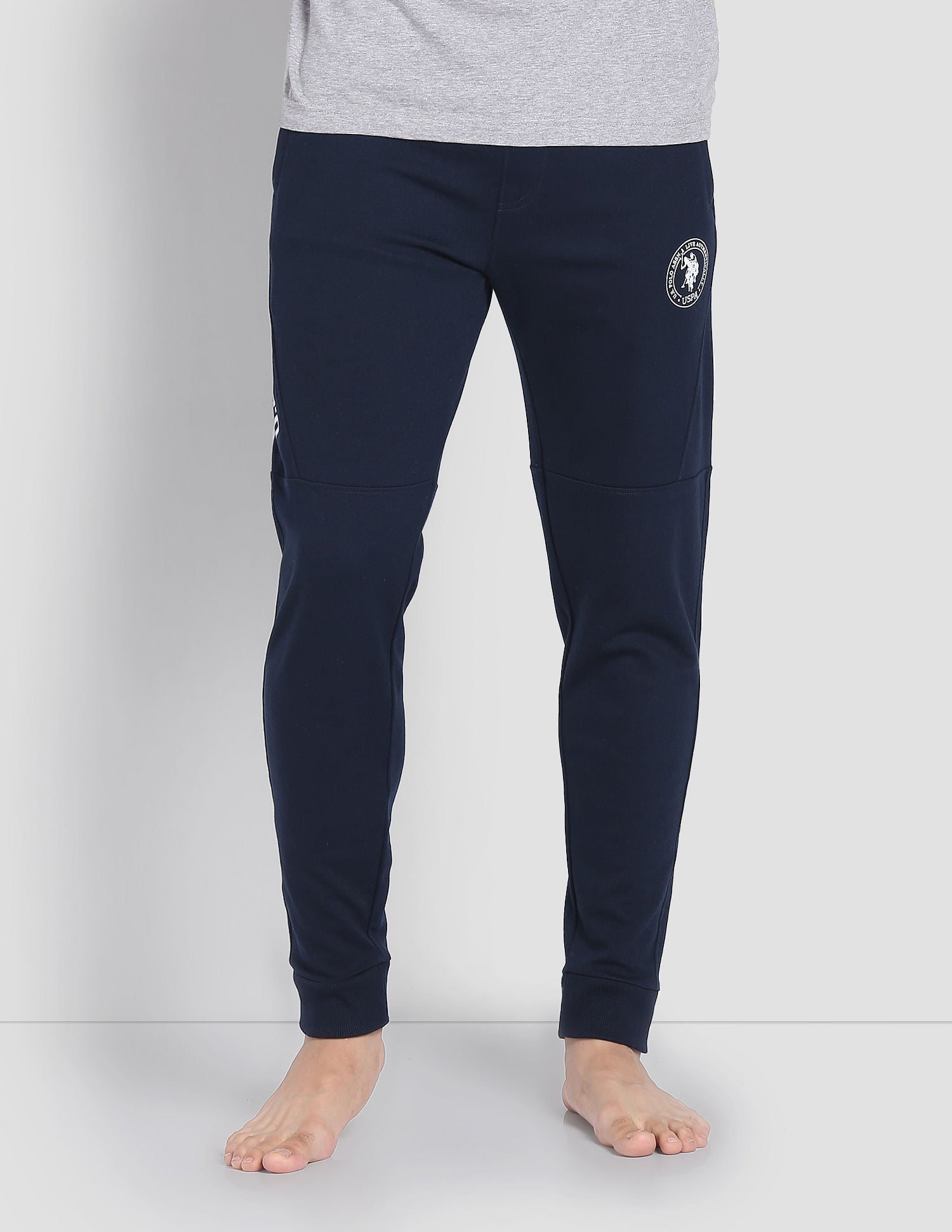 Cotton Stretch LJ003 Joggers - Pack Of 1 Navy - U.S. POLO ASSN. | Large