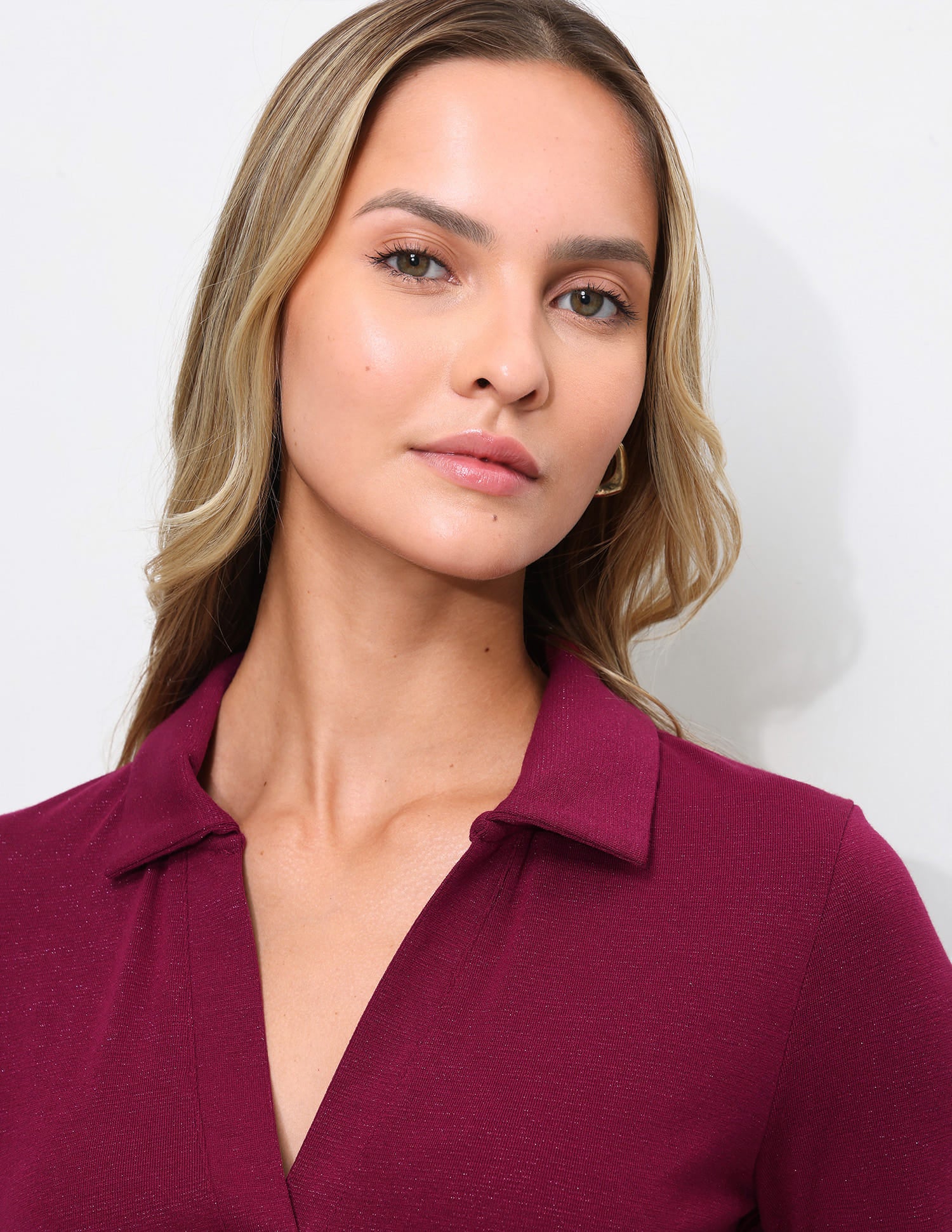 Solid Regular Fit Polo Shirt Red - U.S. Polo Assn. India | Large