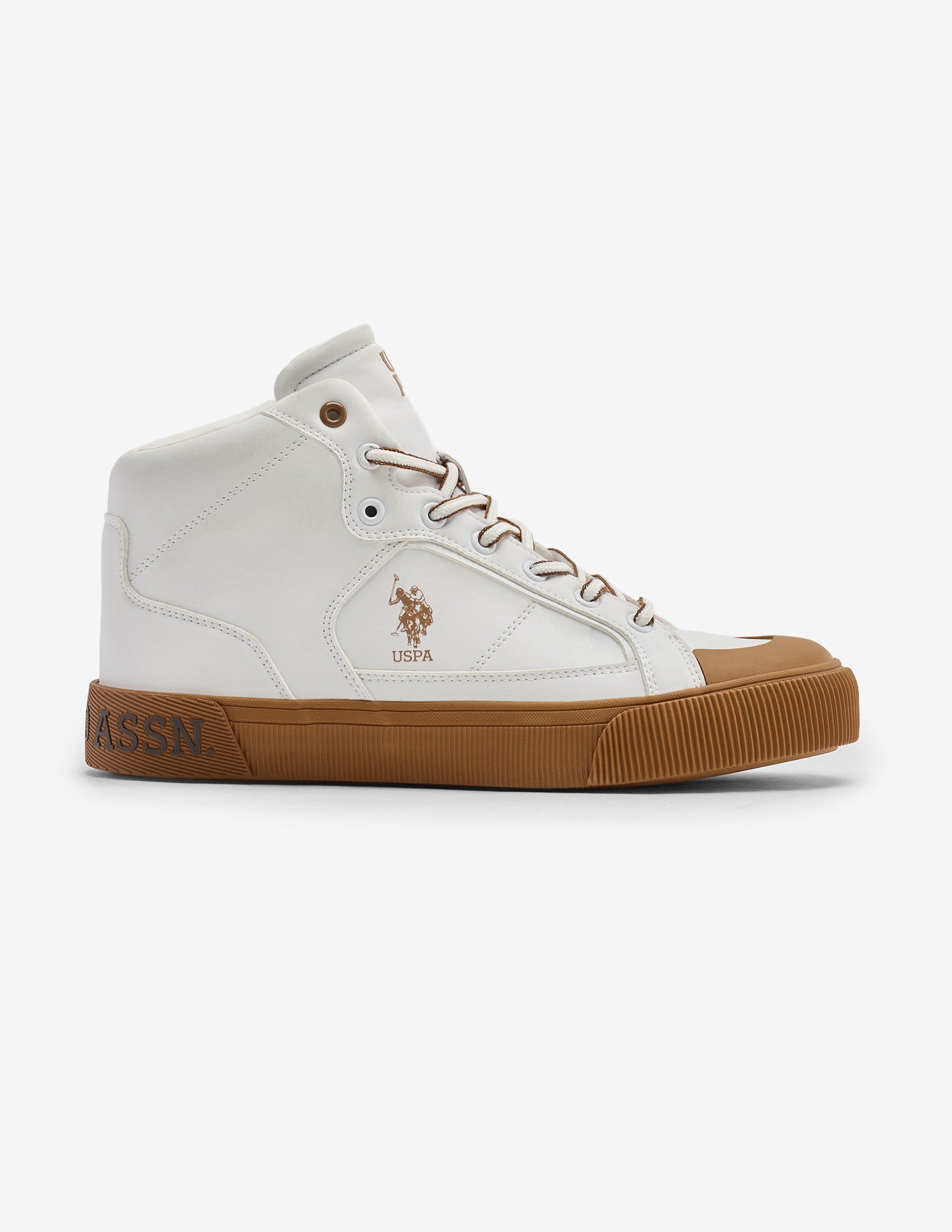 Ricon Mid Top Sneakers Off White - U.S. Polo Assn. India | Large