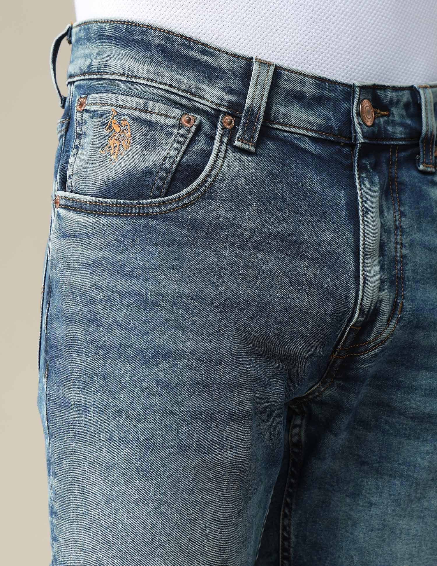 Brandon Slim Tapered Fit Jeans Blue - U.S. POLO ASSN. | Large