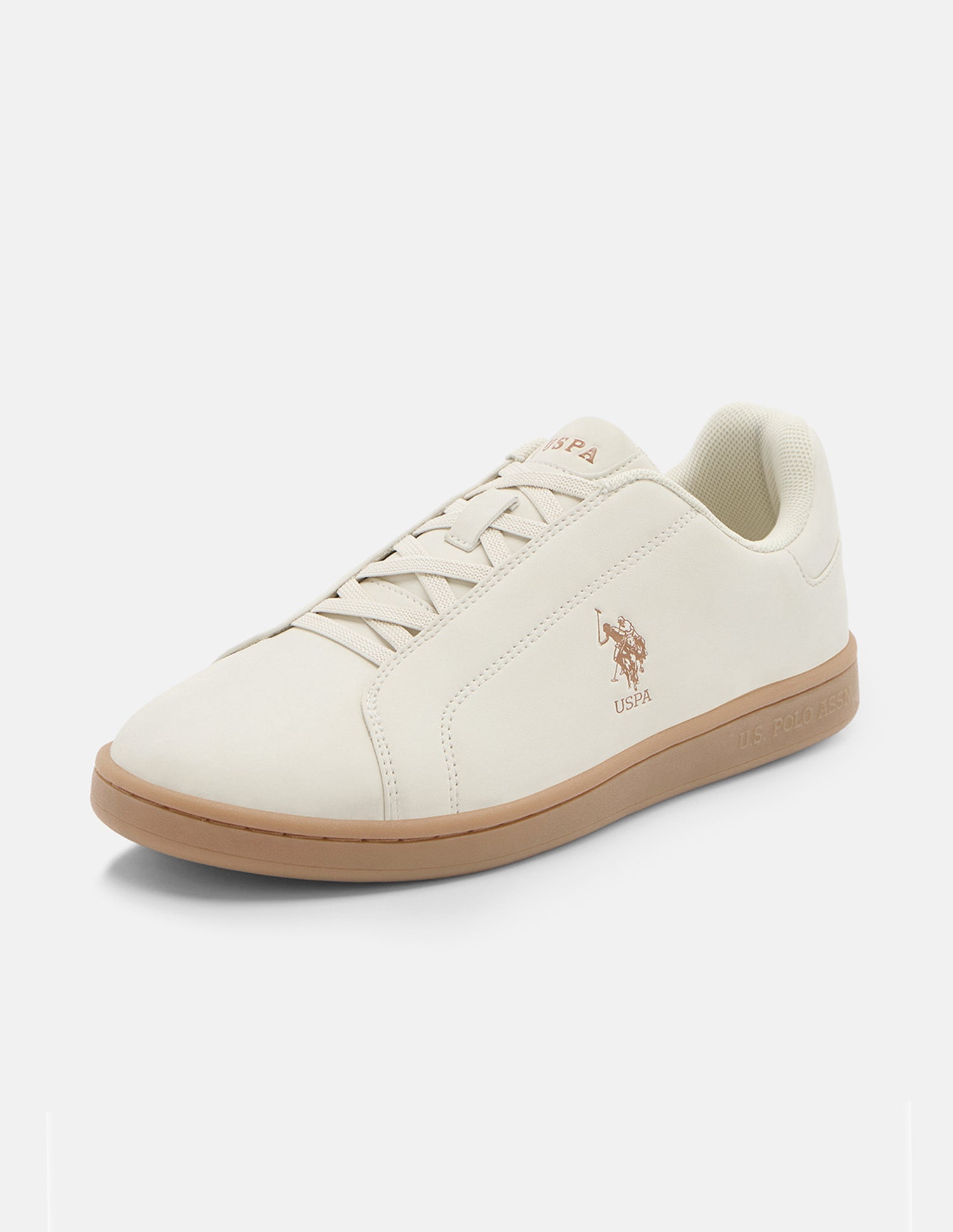 Mello Lace-Ups Sneakers Beige - U.S. Polo Assn. India | Large