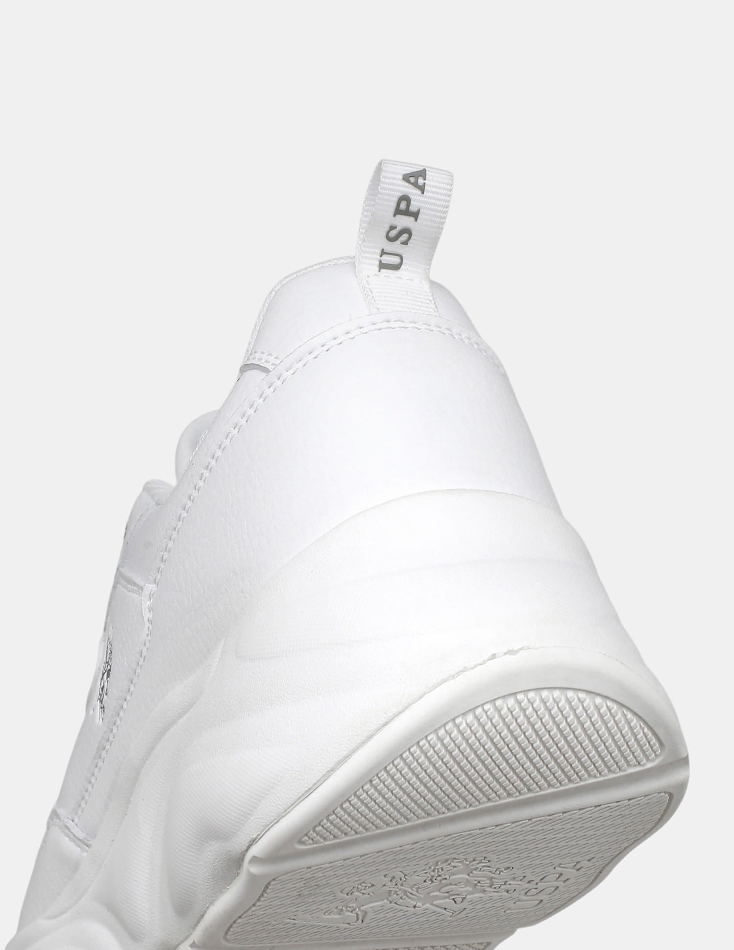 Women Lace Ups Evienne Sneakers Off White - U.S. Polo Assn. India | Large