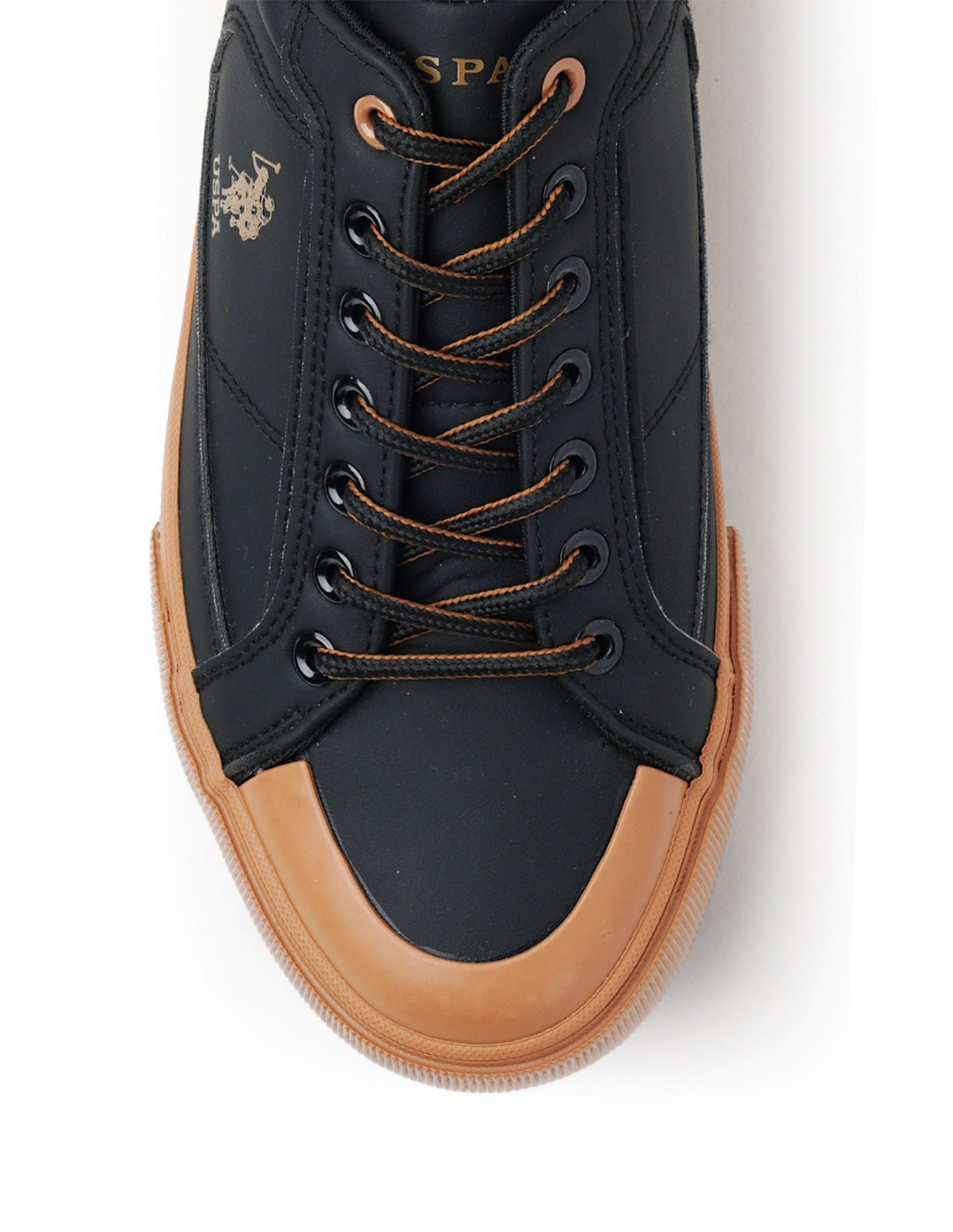 Men Colour Block Ruben Sneakers Black - U.S. Polo Assn. India | Large