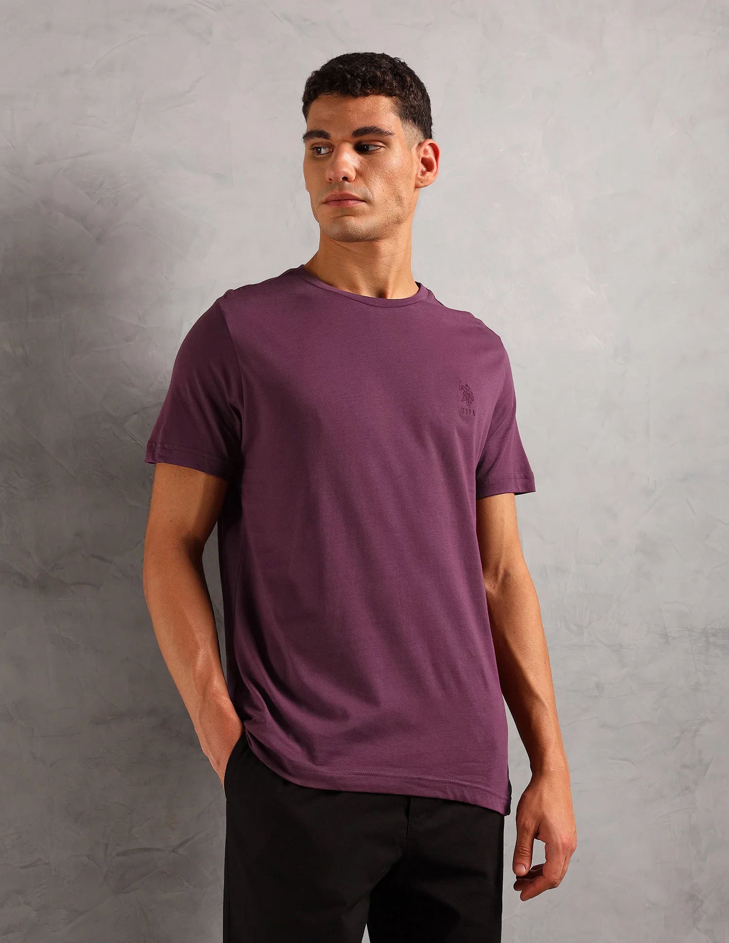 Solid Pure Cotton Sleep Set Navy - U.S. POLO ASSN. | Large