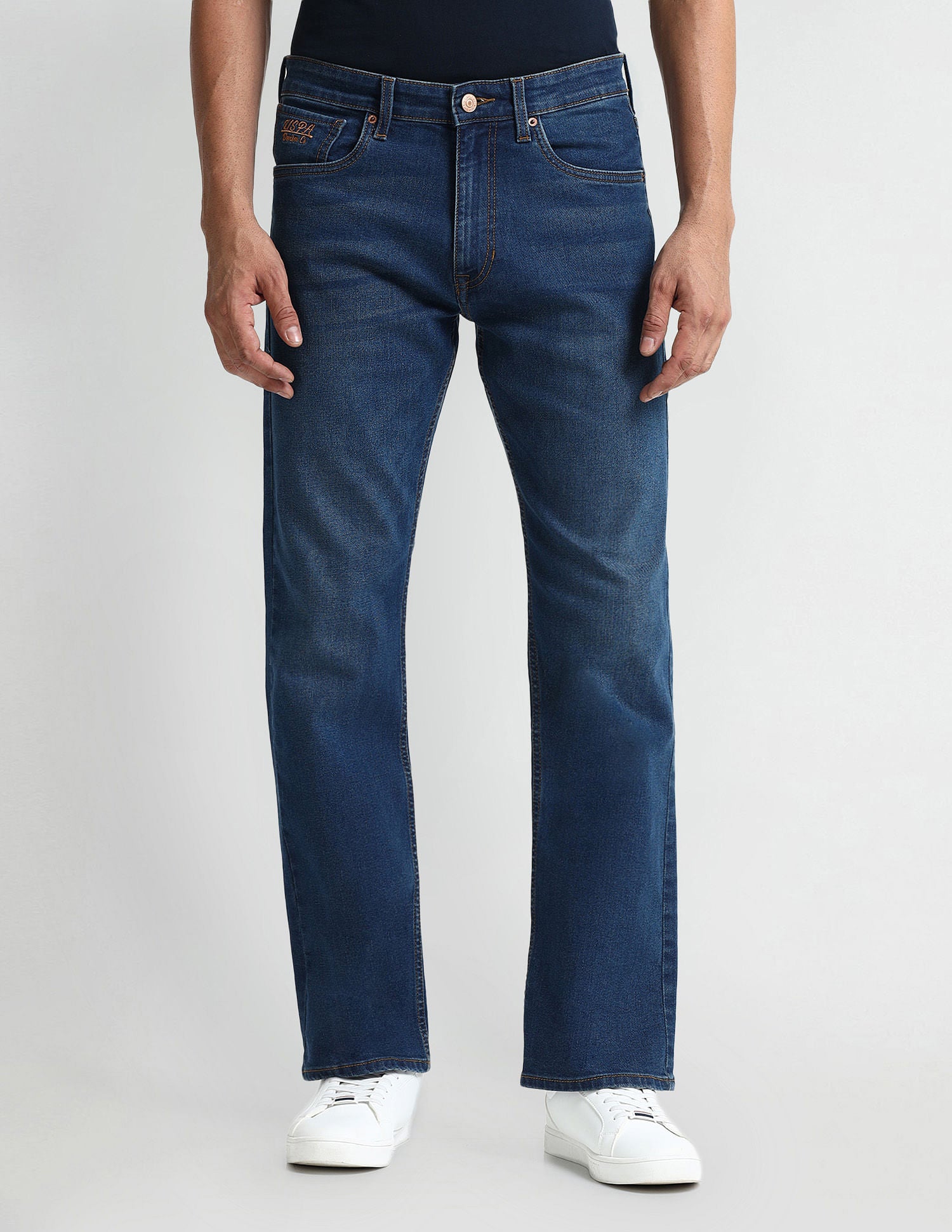 Connor Bootcut Blue Jeans Blue - U.S. Polo Assn. India | Large