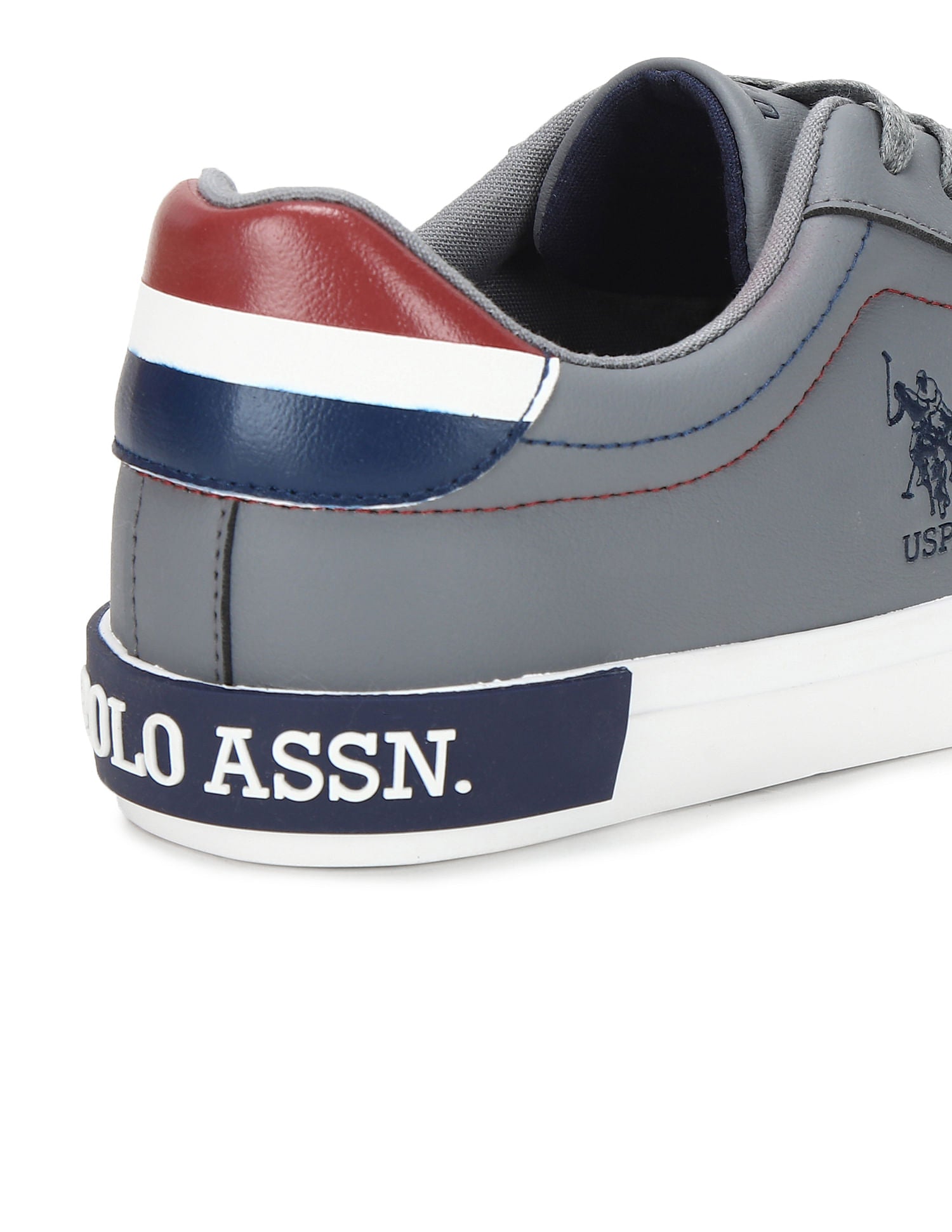 Low Top Brand Detail Rojas Sneakers Grey - U.S. Polo Assn. India | Large