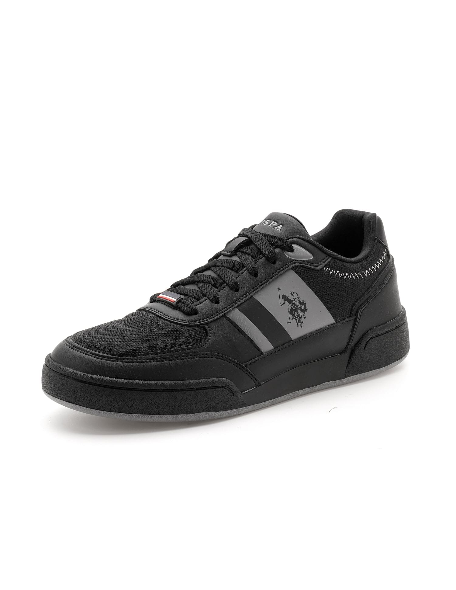 Luis Colourblocked Sneakers Black - U.S. Polo Assn. India | Large