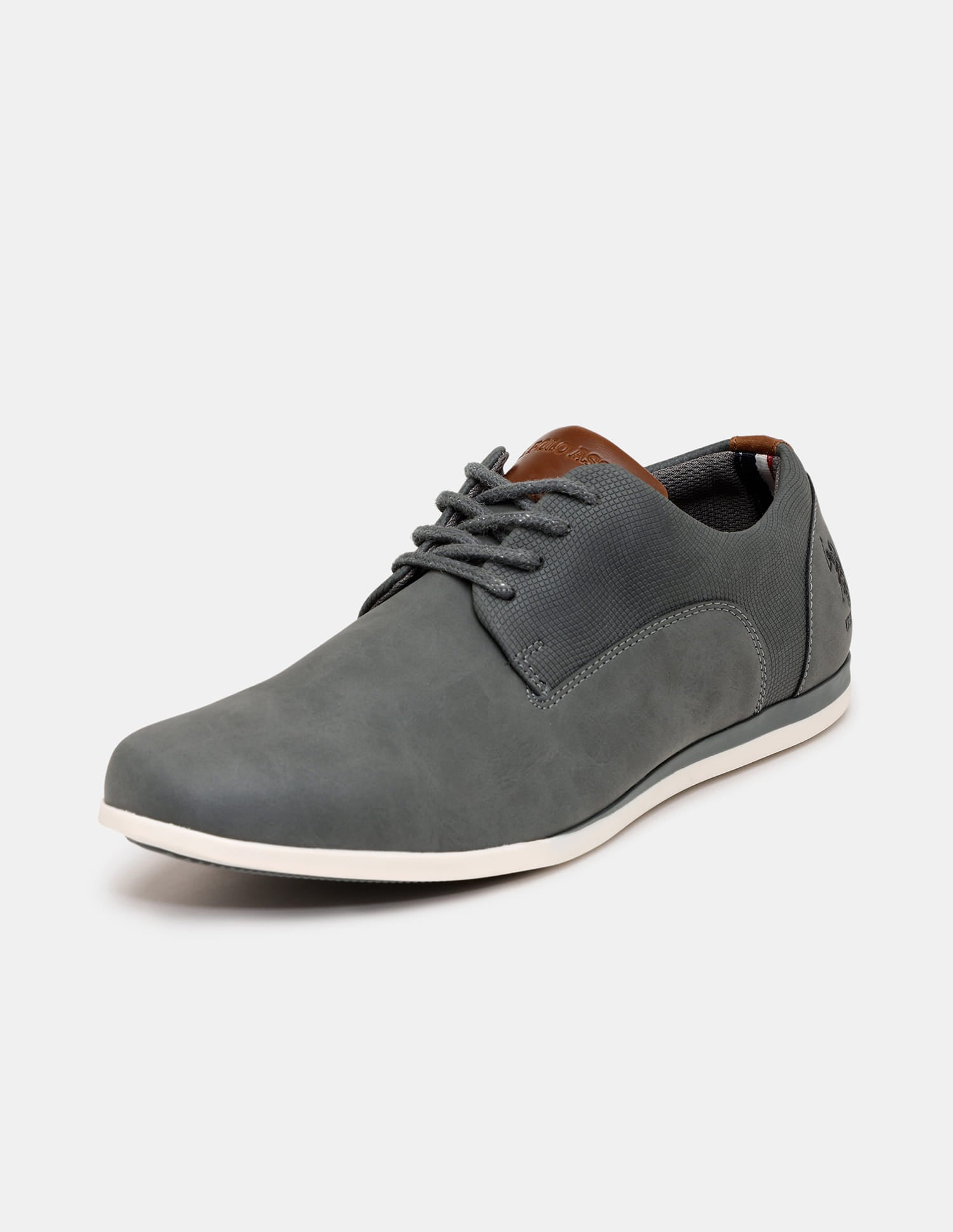 Men Clest 2.0 Solid Shoes Charcoal Grey - U.S. Polo Assn. India | Large