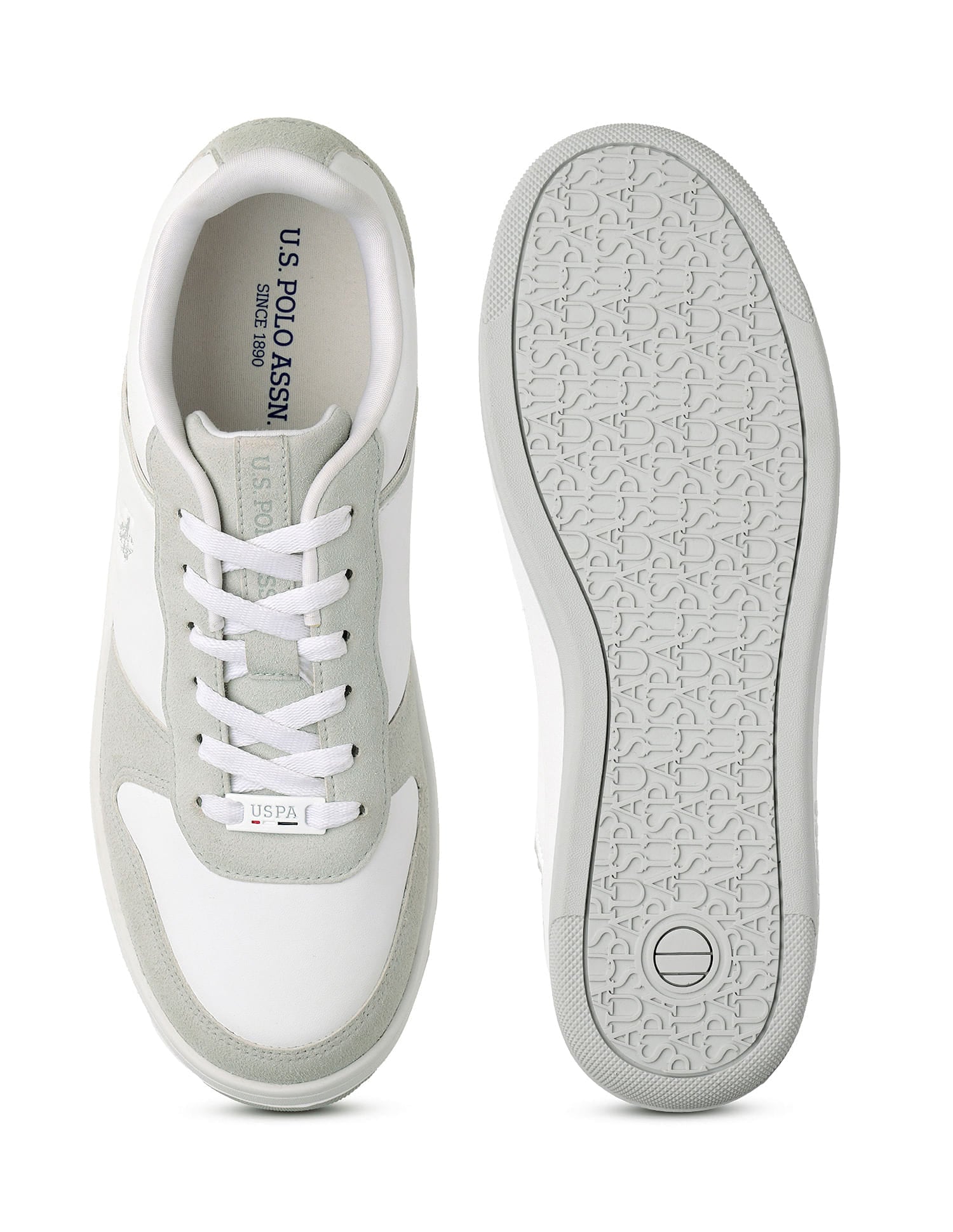 Joan 2.0 Colour Blocked Sneakers White - U.S. Polo Assn. India | Large