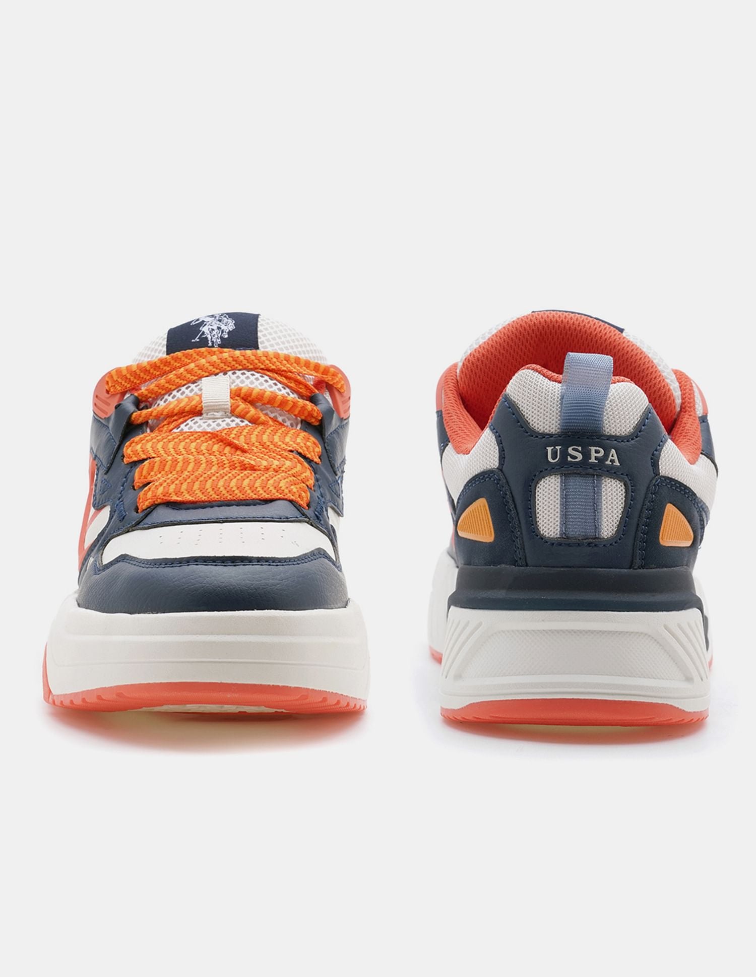 Men Damen Colour Blocked Sneakers Navy - U.S. POLO ASSN. | Large