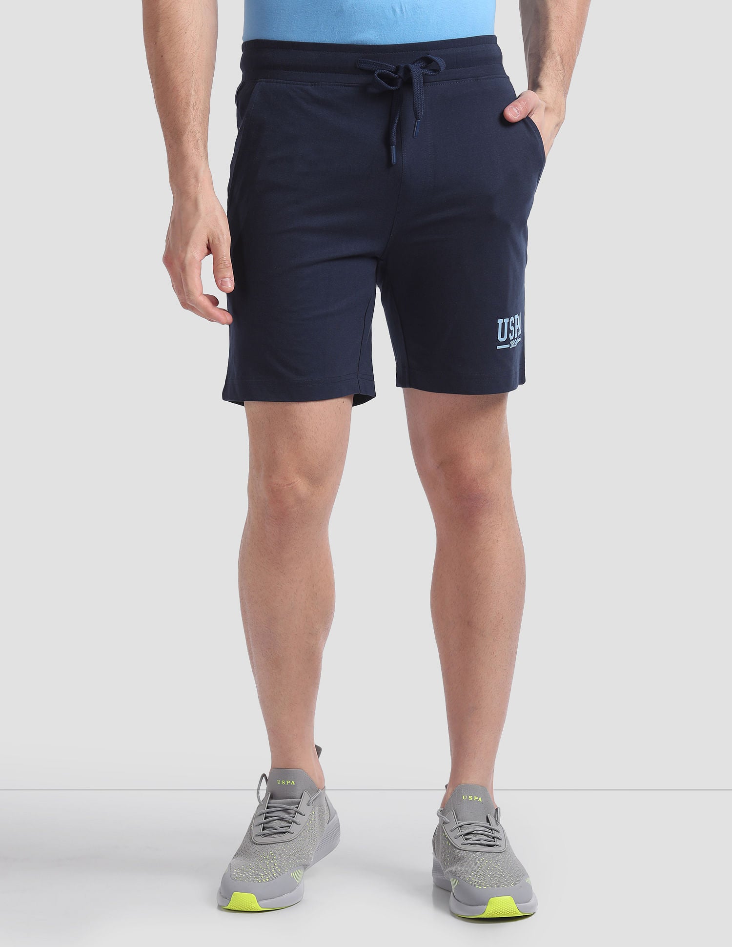 Relaxed Fit Logo IYBF Lounge Shorts - Pack Of 1 Navy - U.S. POLO ASSN. | Large