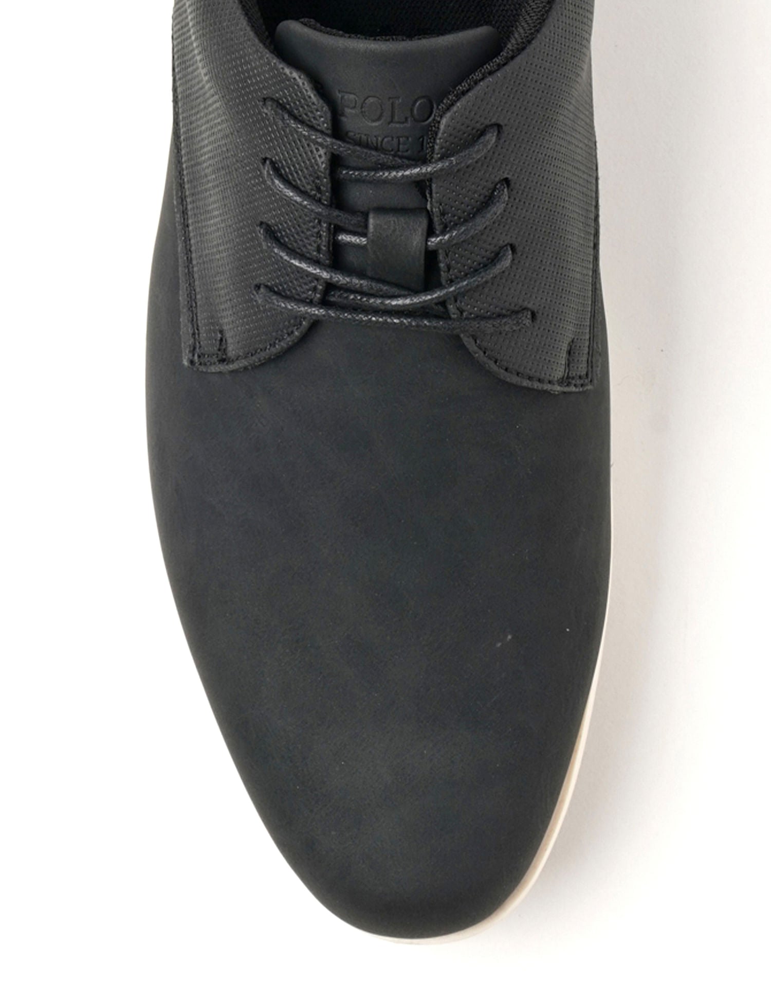 Men Darryl 2.0 Black Work Casuals Lace Up Shoes Black - U.S. POLO ASSN. | Large