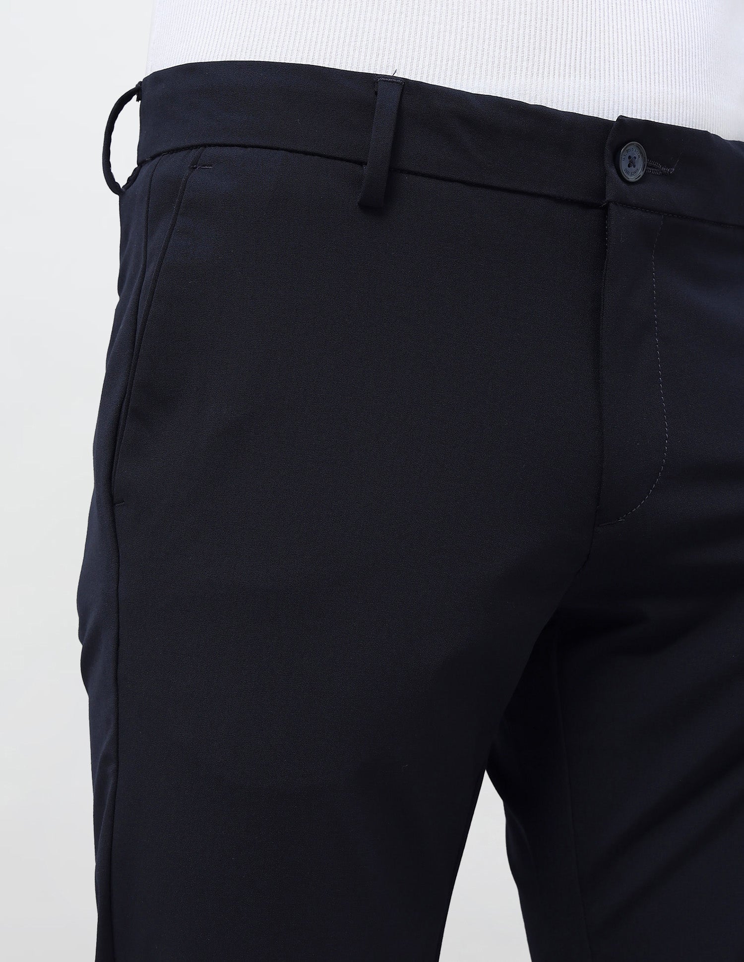 Twill Slim Fit Trousers Navy - U.S. POLO ASSN. | Large