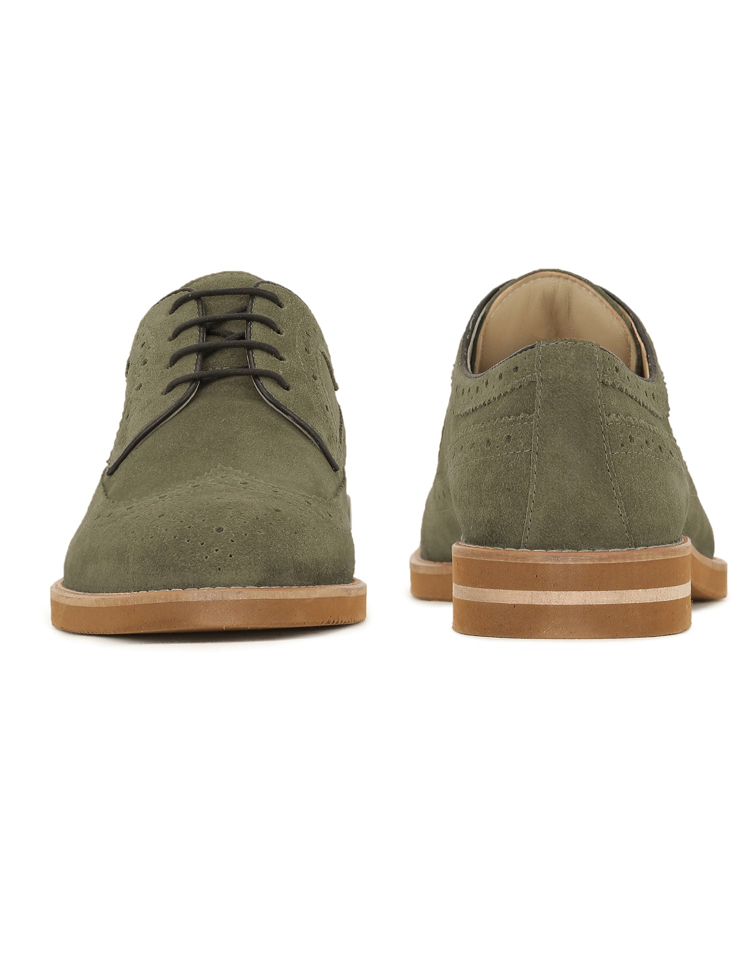 Men Lumer Lace-Ups Casual Shoes Olive - U.S. POLO ASSN. | Large