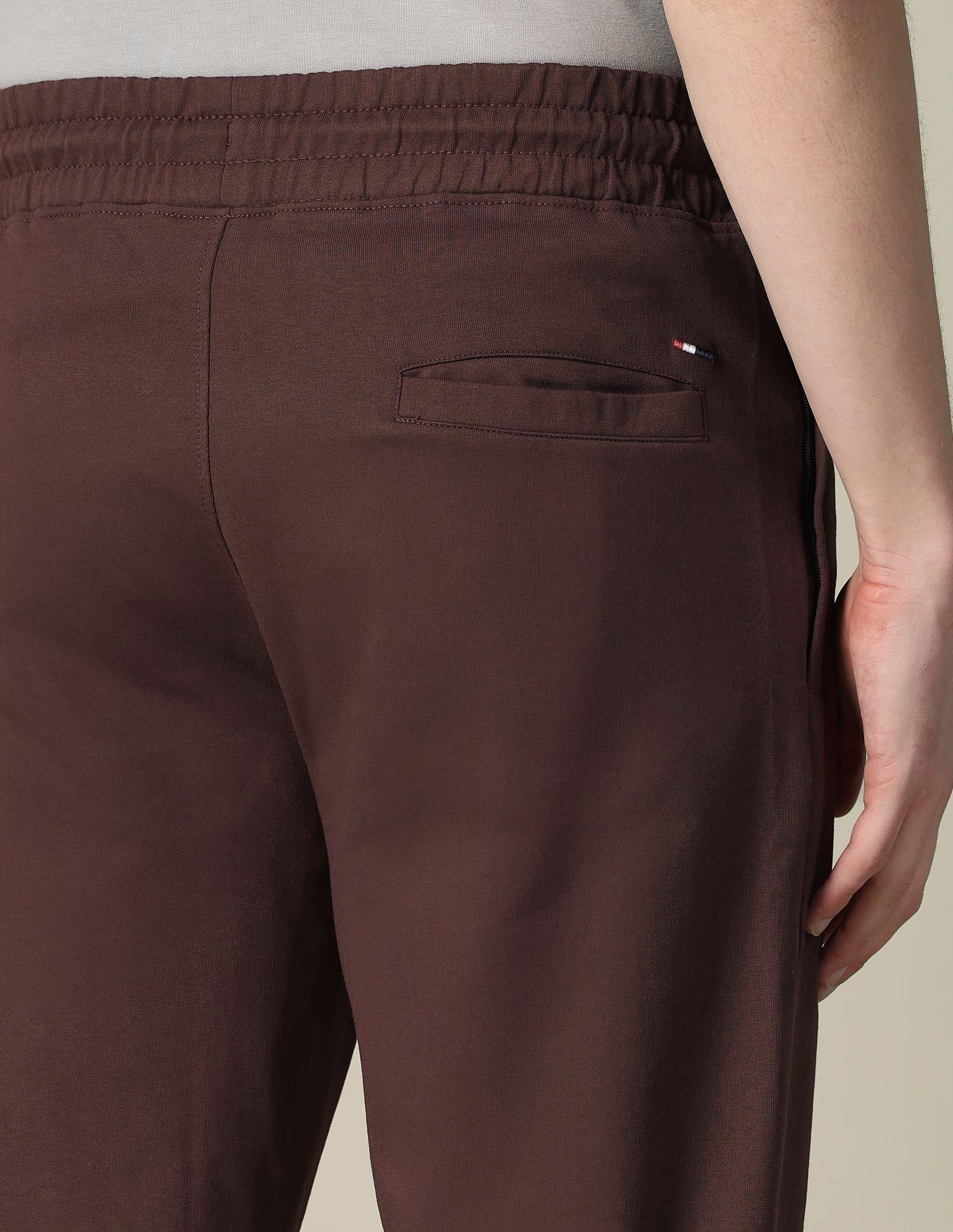 Mid Rise Regular Fit Track Pants Choco - U.S. POLO ASSN. | Large