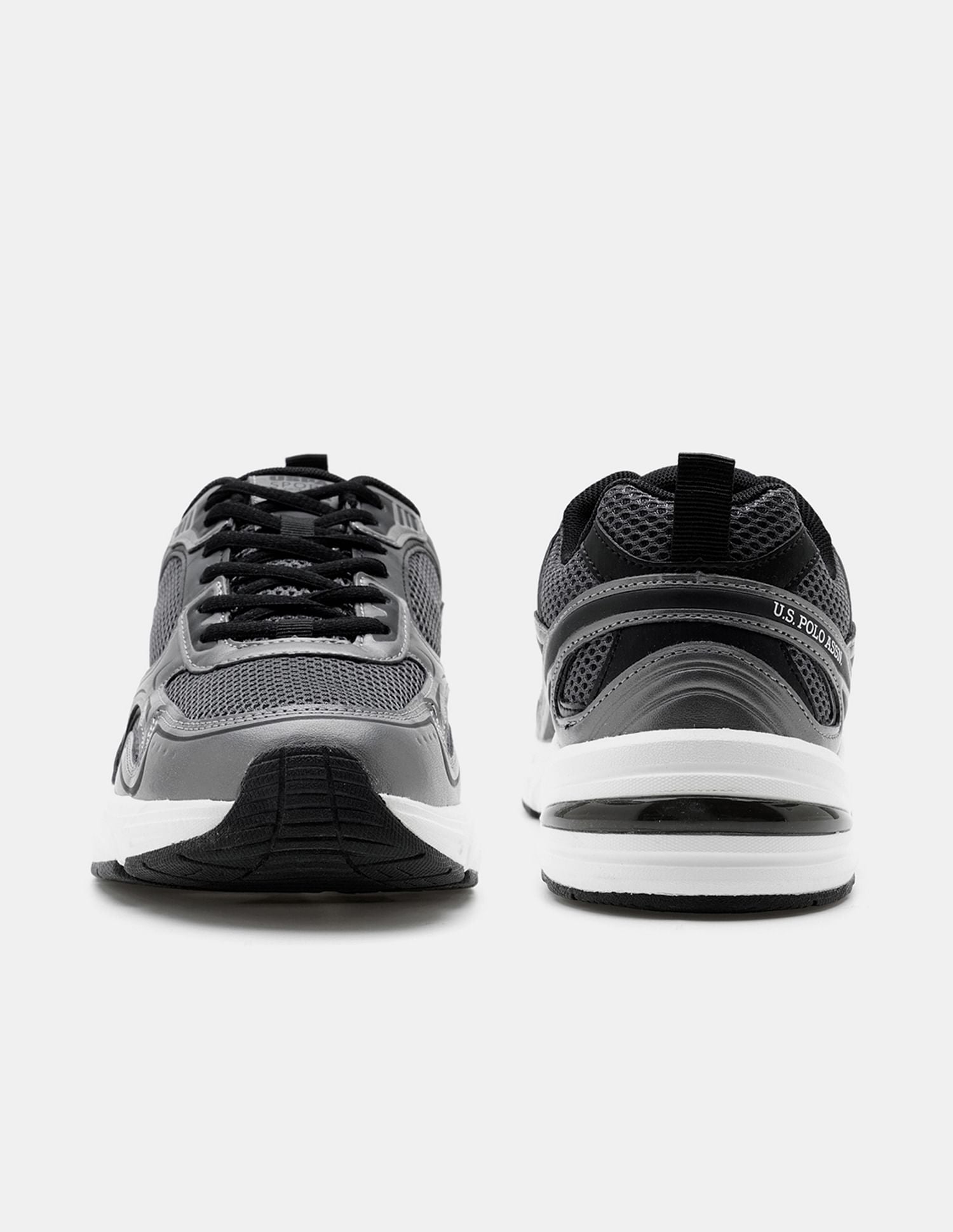 Men Santiago Colour Blocked Sneakers Grey - U.S. POLO ASSN. | Large