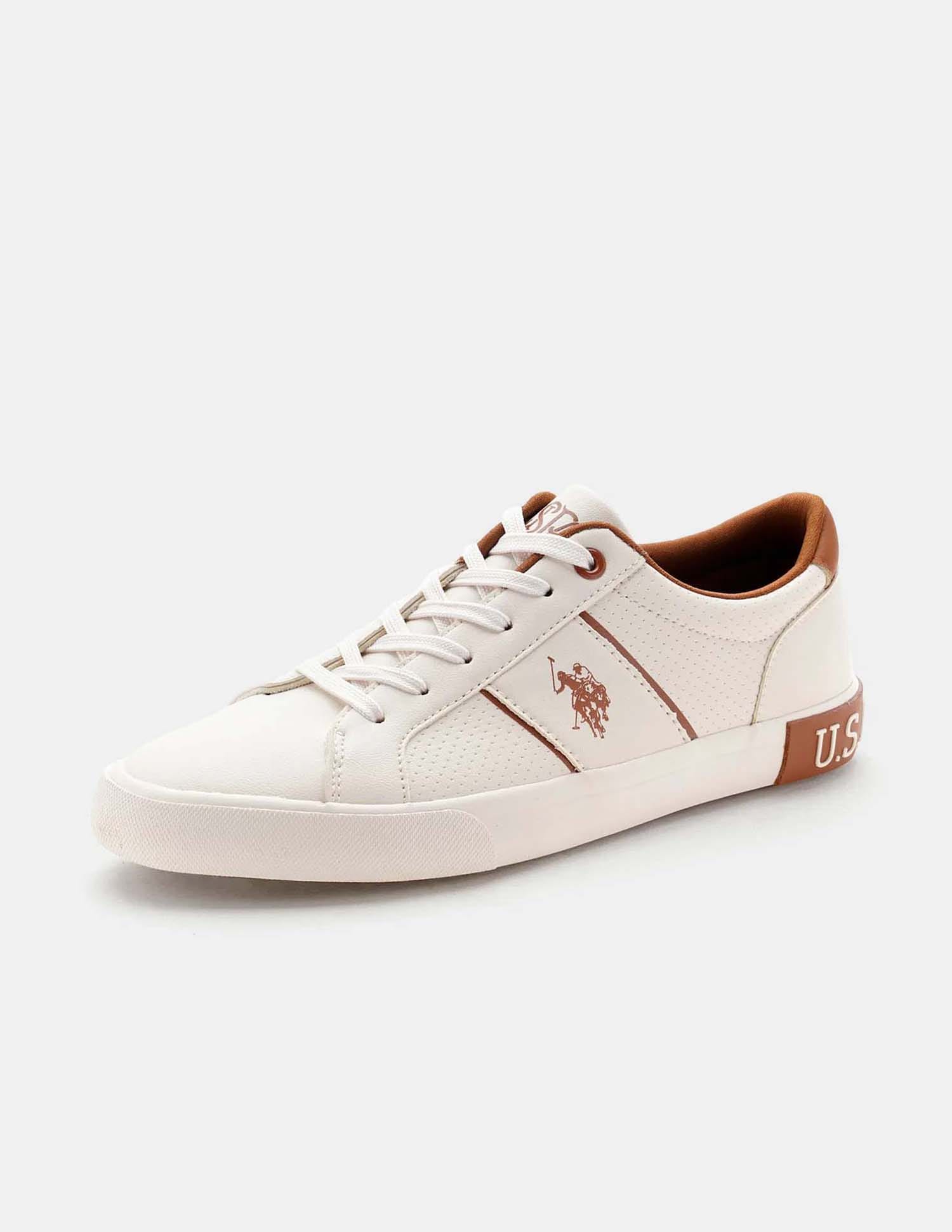 Zesta 3.0 Beige Sneaker Shoes Beige - U.S. Polo Assn. India | Large