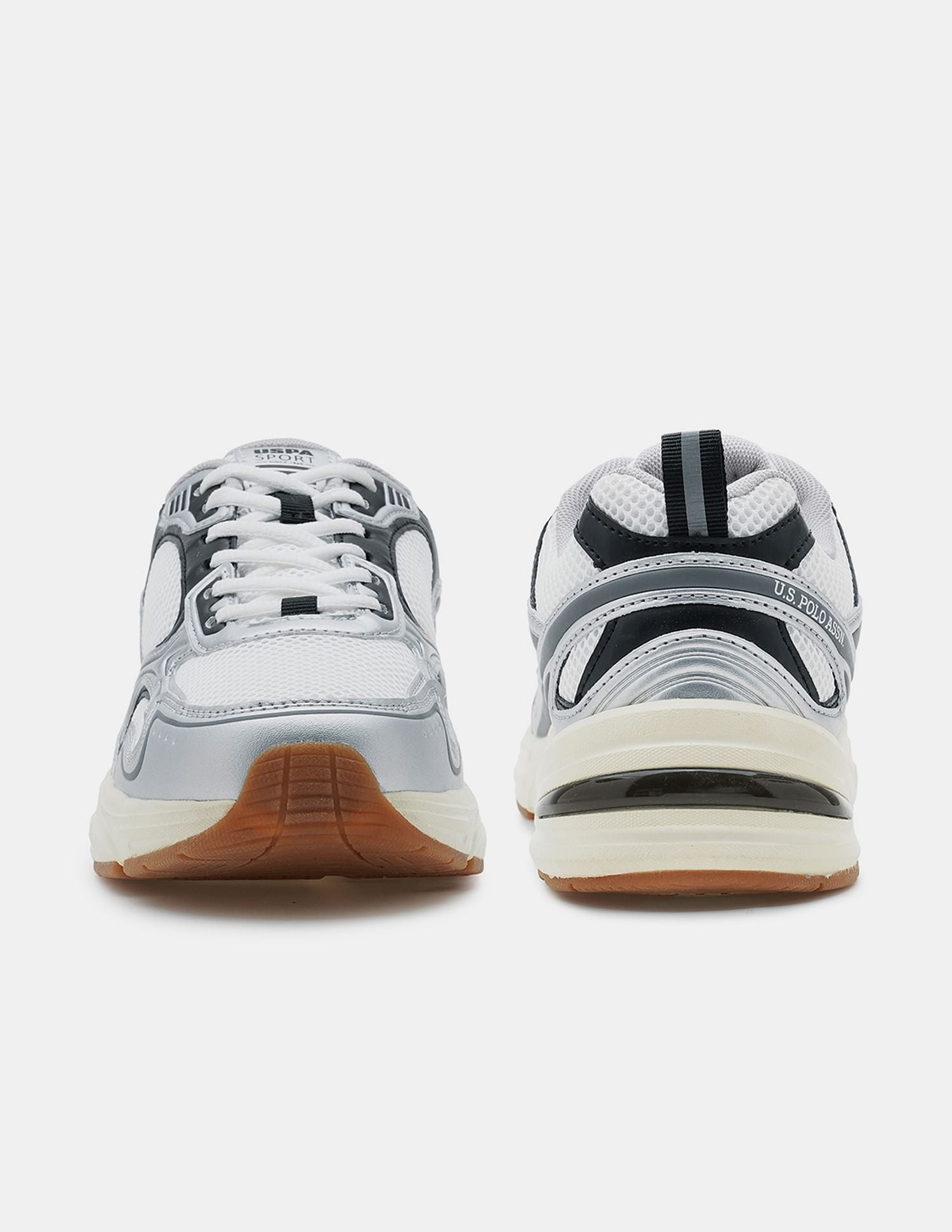 Men Santiago Colour Blocked Sneakers Off White - U.S. POLO ASSN. | Large