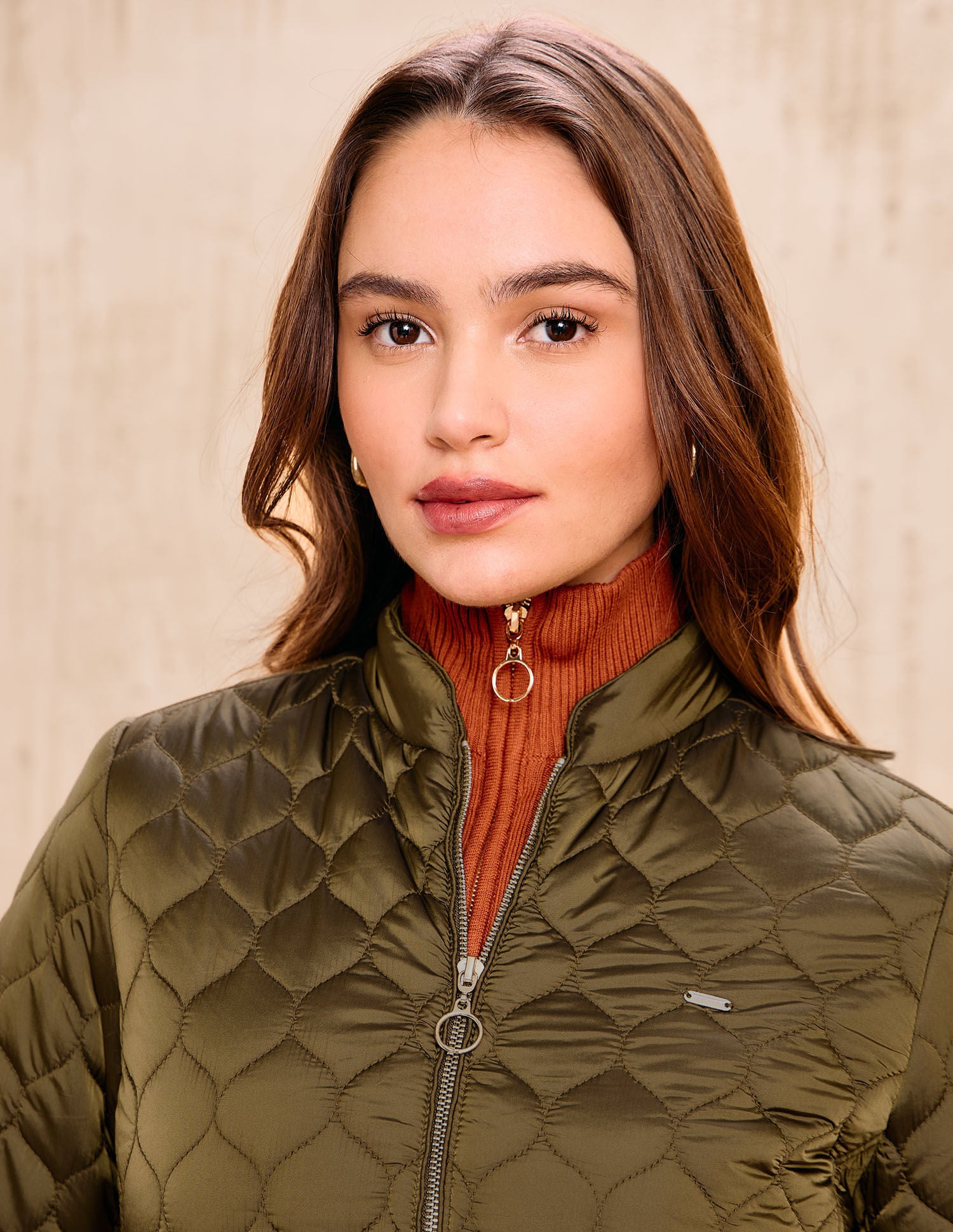 Solid Regular Fit Jacket Yellow - U.S. POLO ASSN. | Large