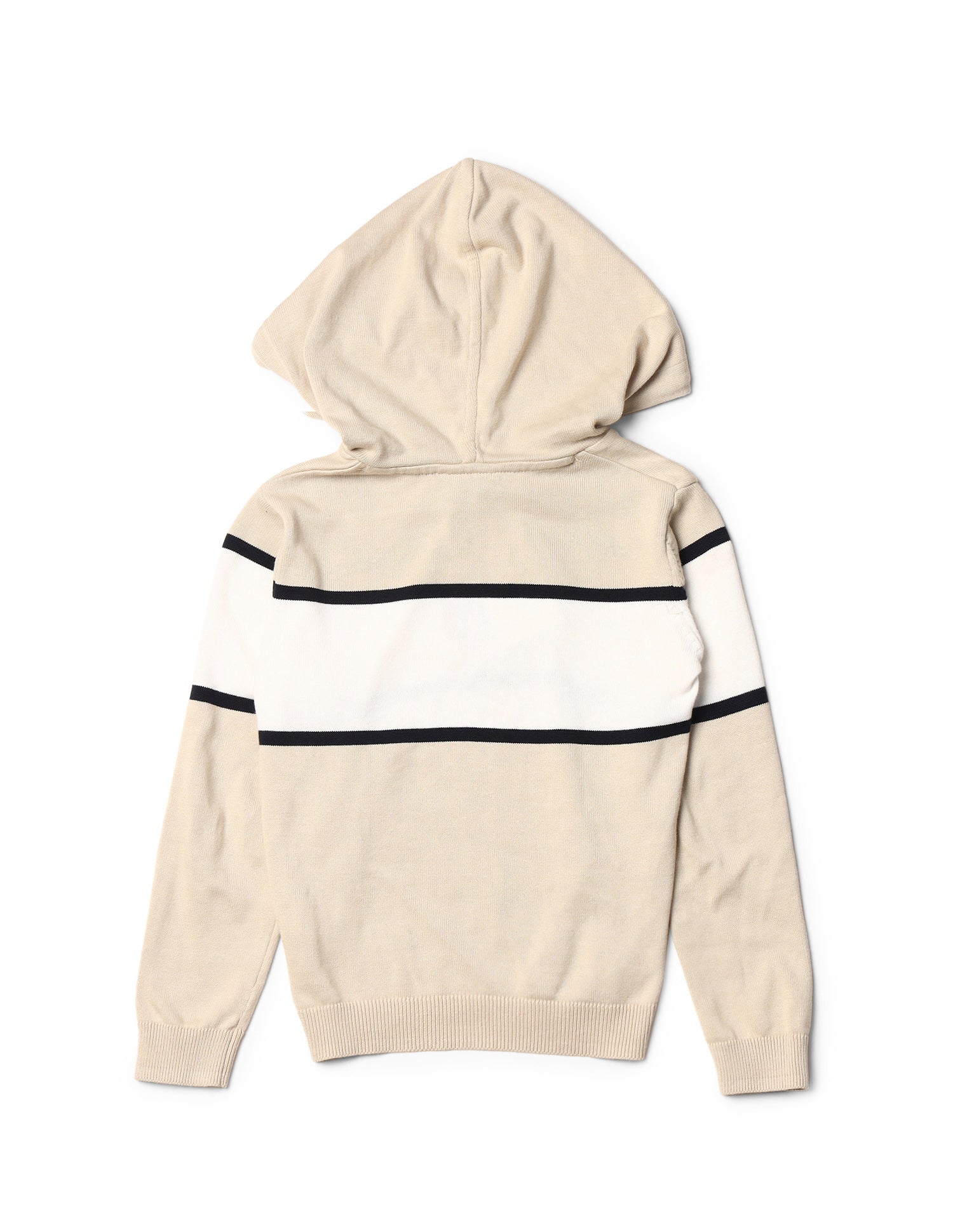 Boys Brand Embroidered Pure Cotton Sweater Ecru - U.S. POLO ASSN. | Large