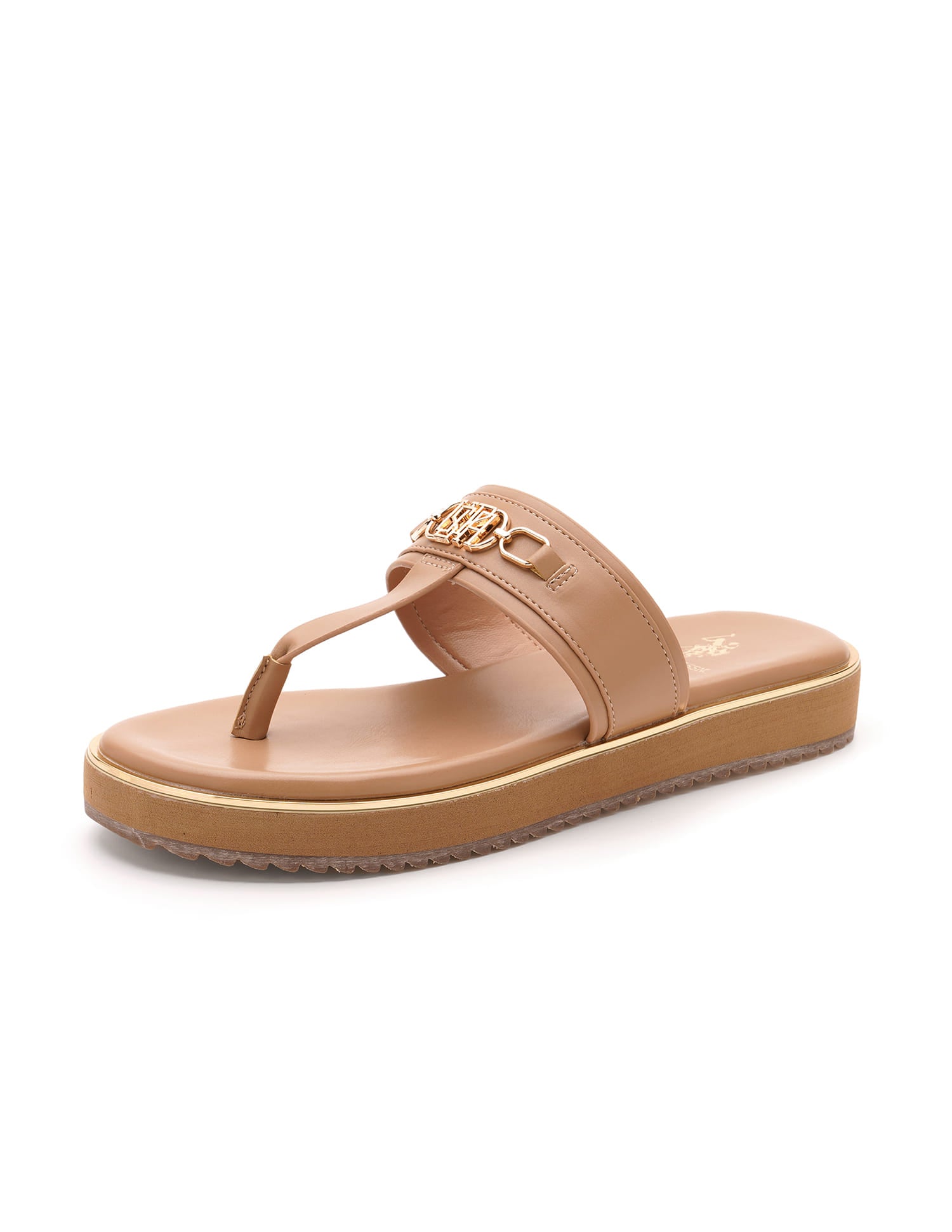 Comfort EVA Flat Matilde Sandals Tan - U.S. Polo Assn. India | Large