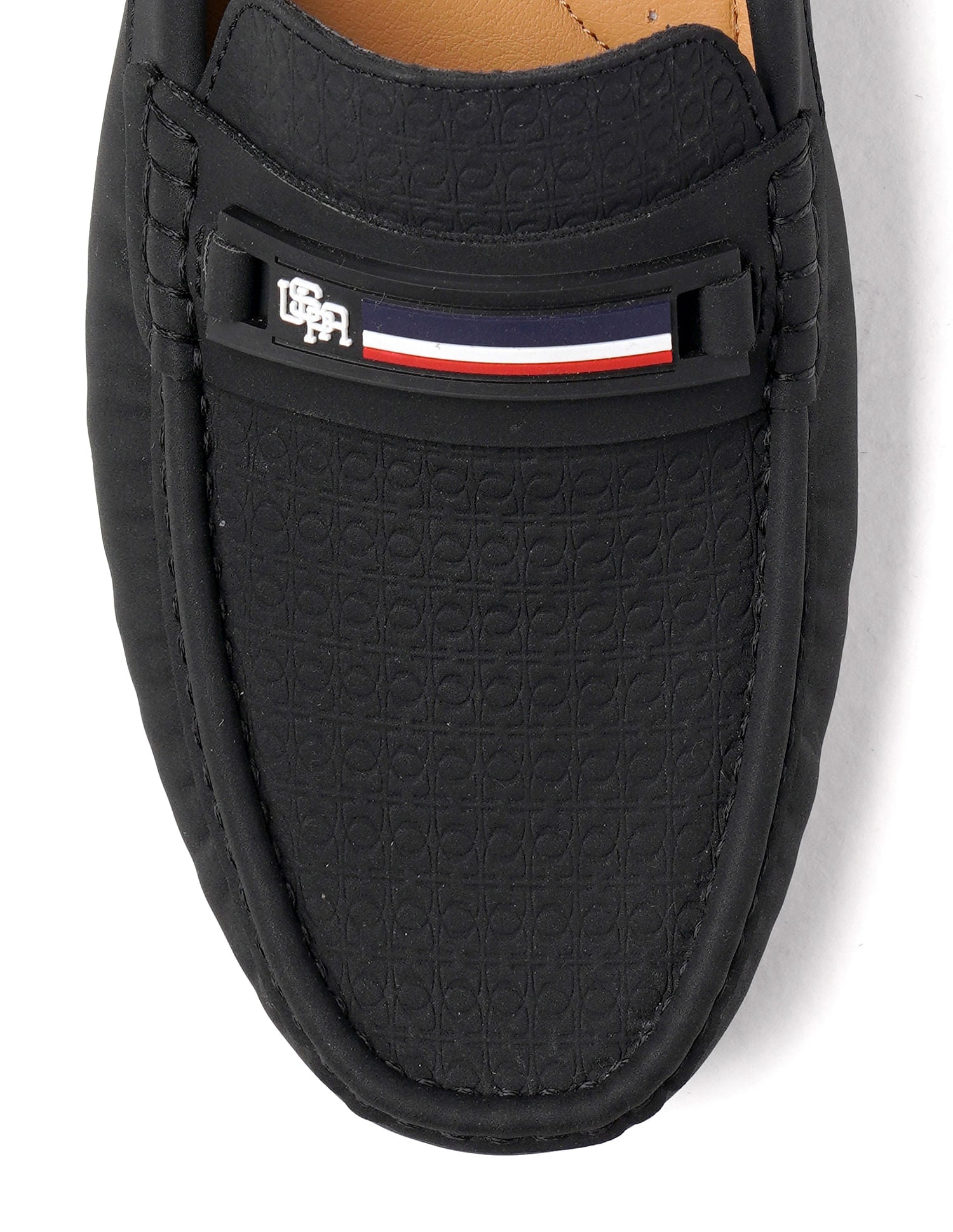 Men Teno Textured Loafer Black - U.S. POLO ASSN. | Large
