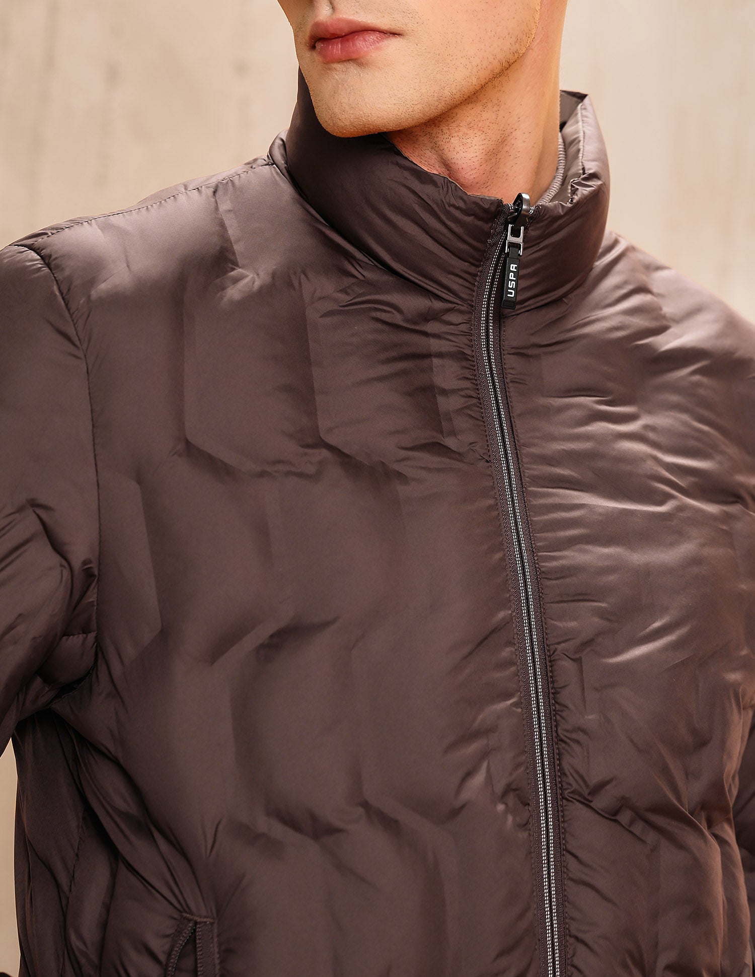 Legend Of Horseshoe Reversible Jacket Brown - U.S. POLO ASSN. | Large