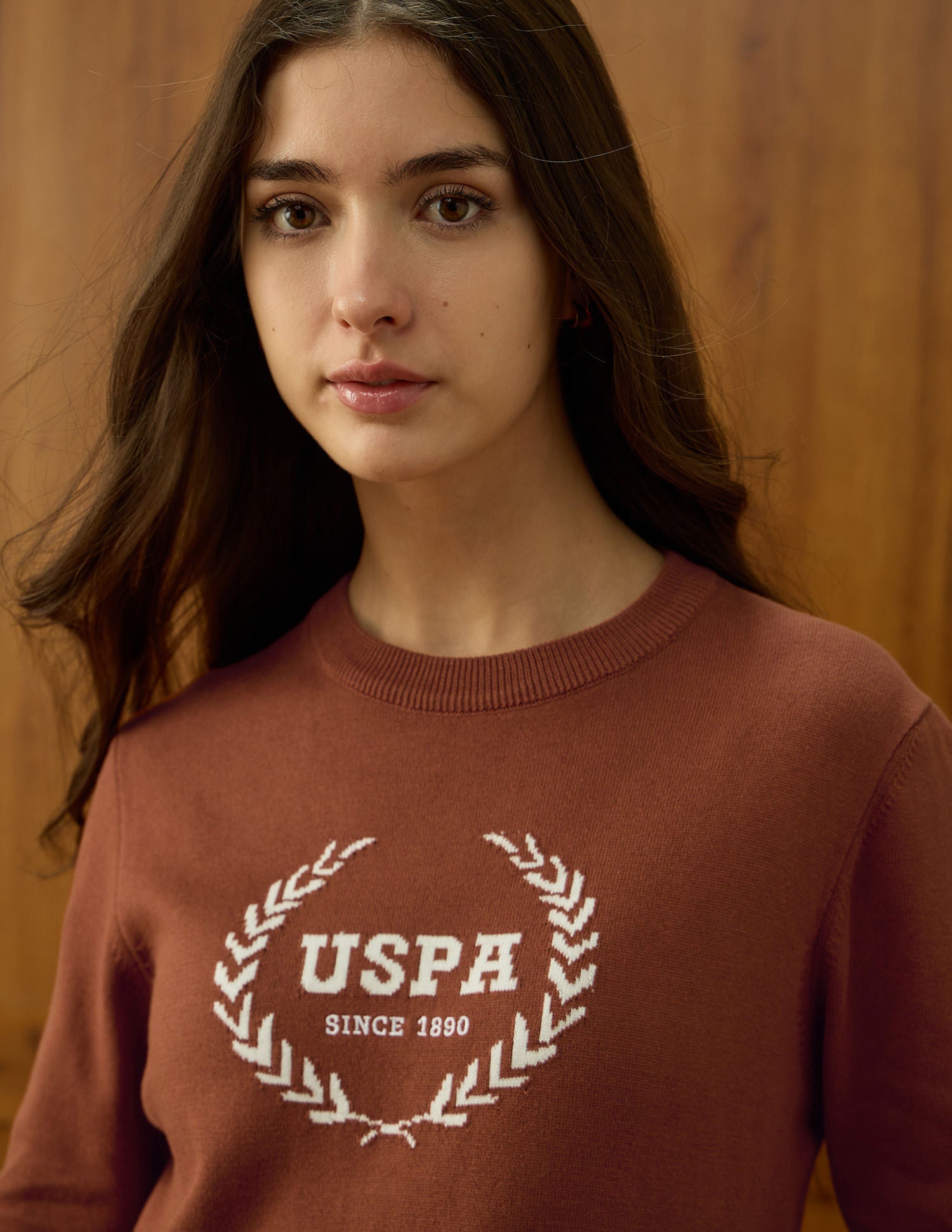 Brand Printed Relaxed Fit Sweater Yellow - U.S. POLO ASSN. | Large