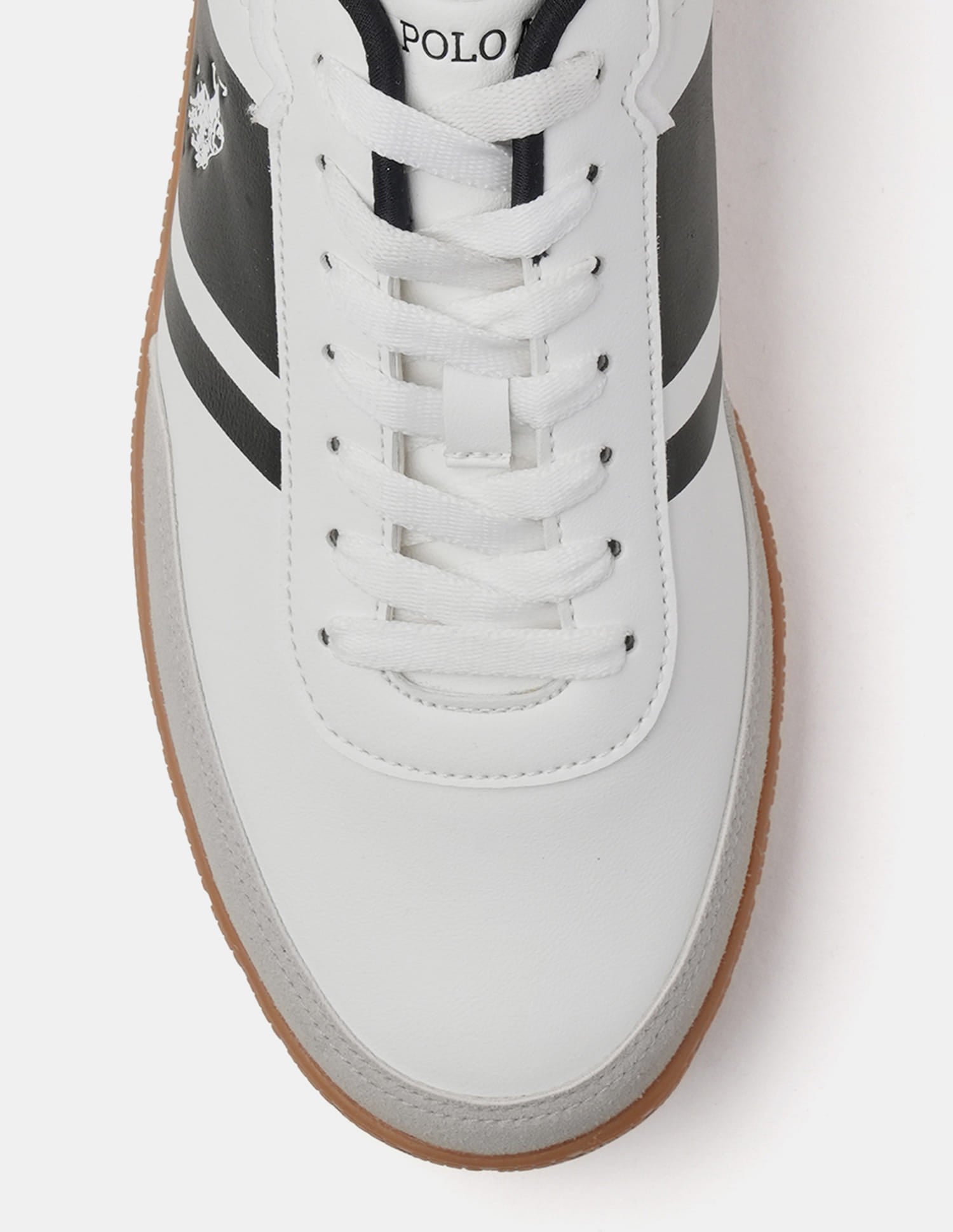Men Hilton 2.0 Colourblocked Sneakers White - U.S. Polo Assn. India | Large