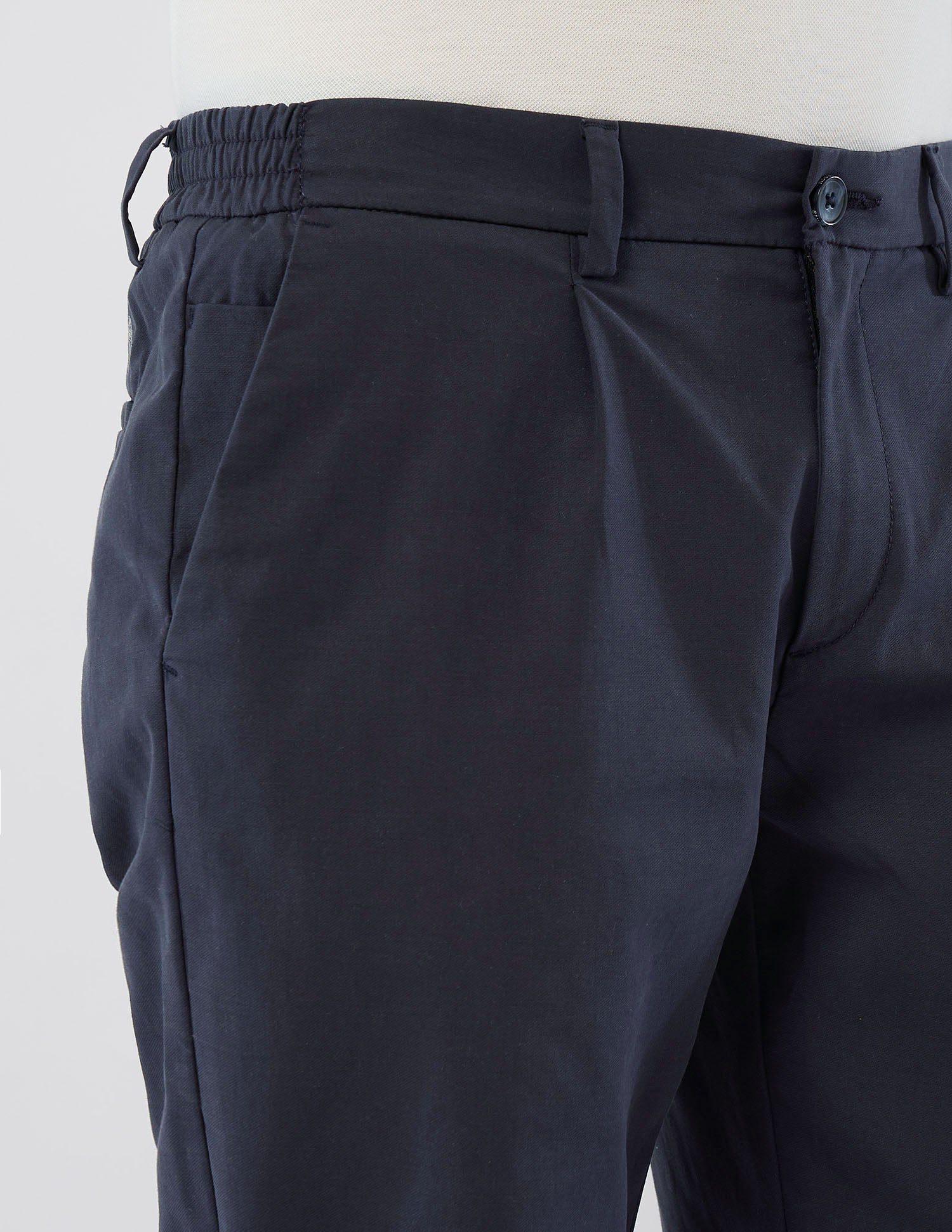 Mid Rise Riley Straight Fit Trousers Navy - U.S. POLO ASSN. | Large