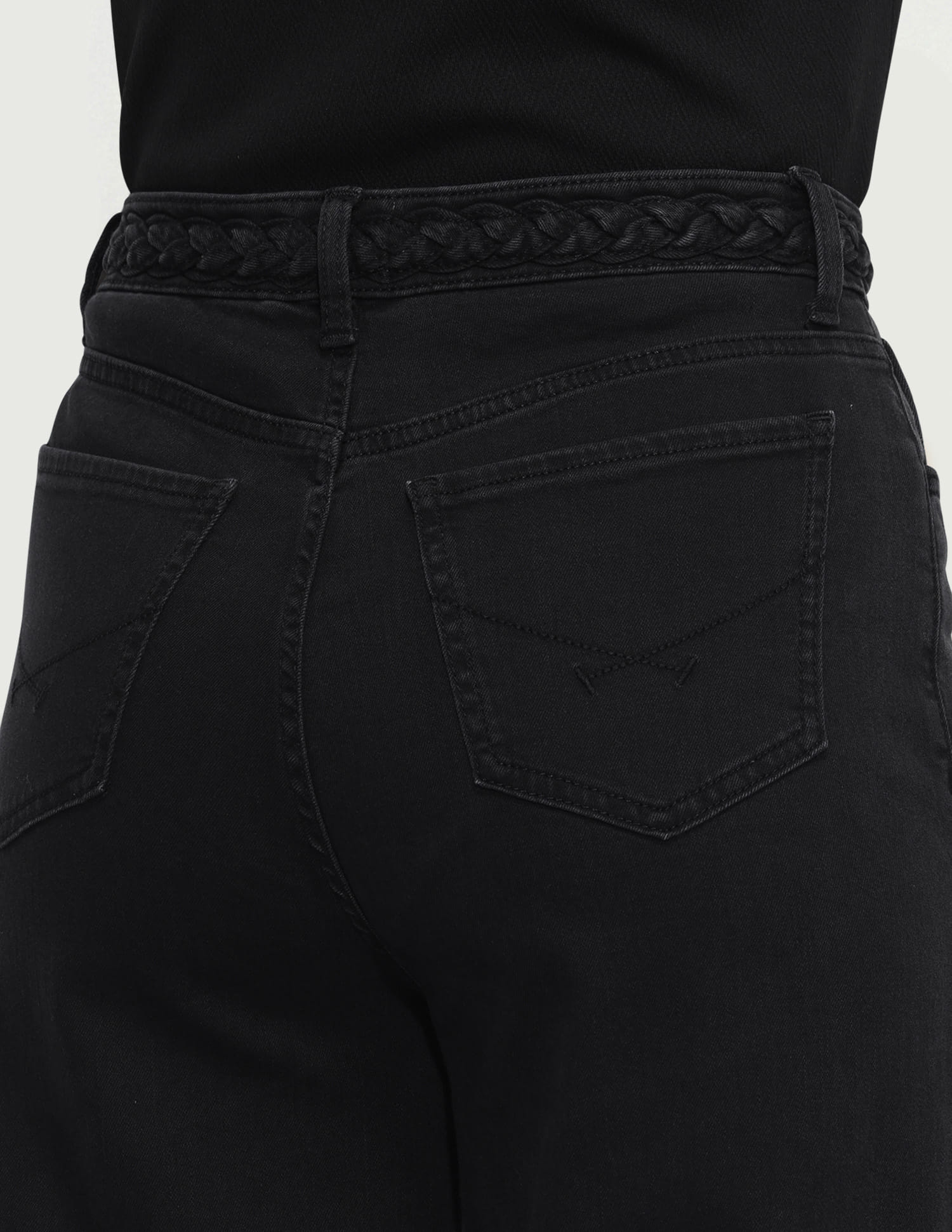 High Rise Wide Leg Fit Jeans Grey - U.S. Polo Assn. India | Large