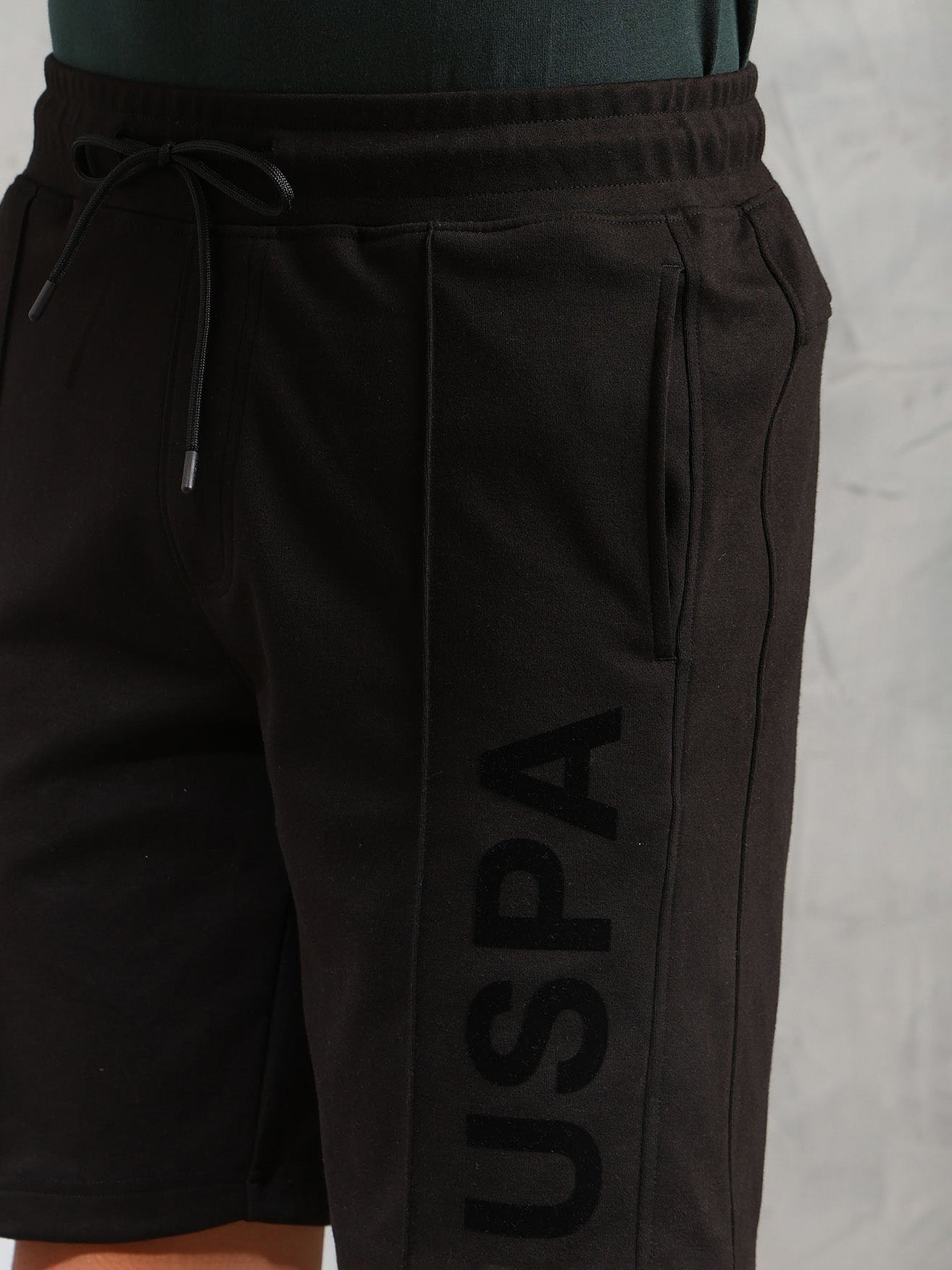 Brand Appliqued OES06 Lounge Shorts - Pack Of 1 Scarab - U.S. POLO ASSN. | Large