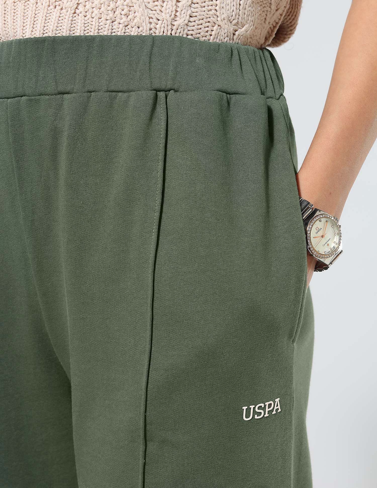 Straight Fit Lounge Trousers Olive - U.S. POLO ASSN. | Large