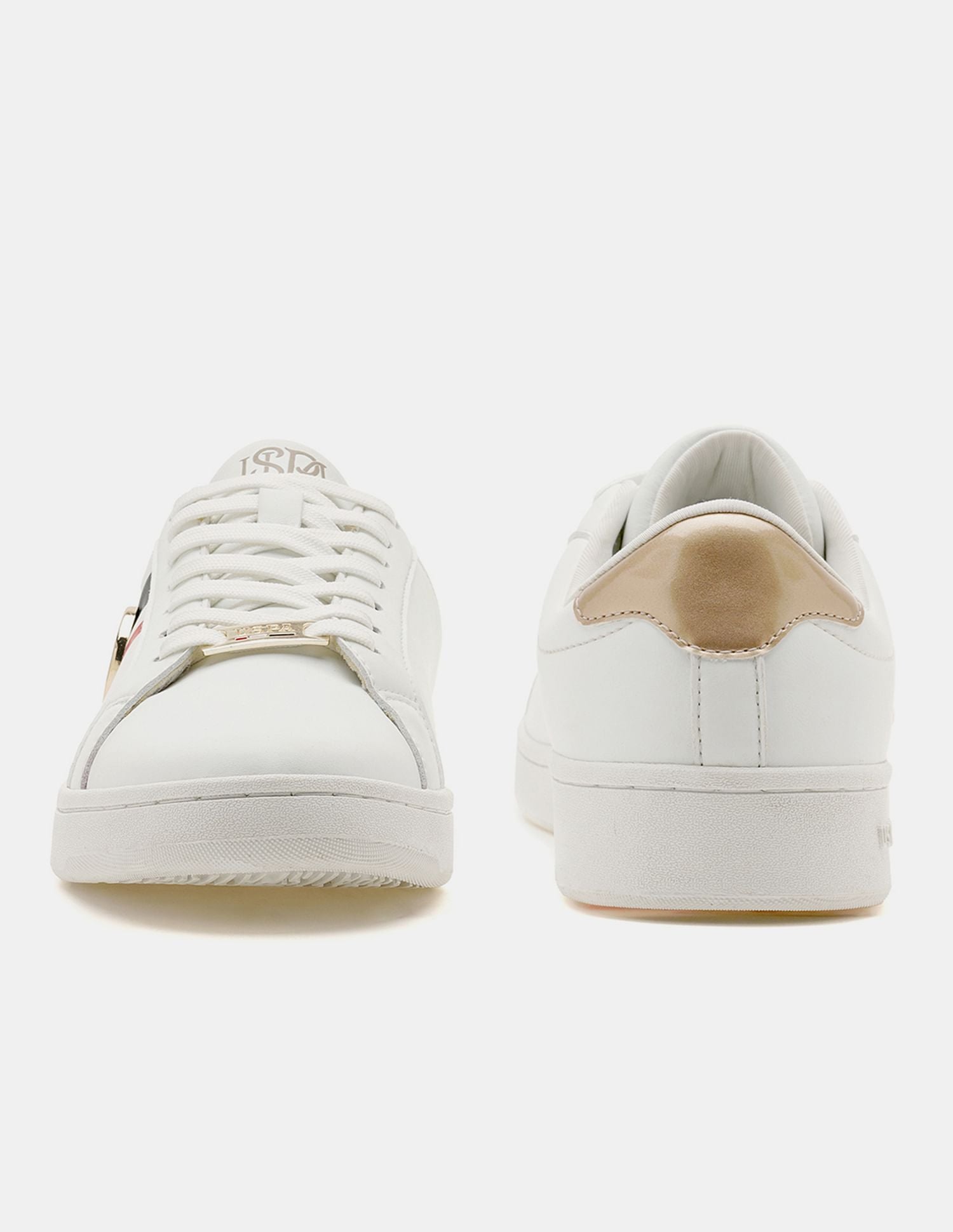 Women Emery 3.0 Colour Blocked Sneakers Off White - U.S. POLO ASSN. | Large