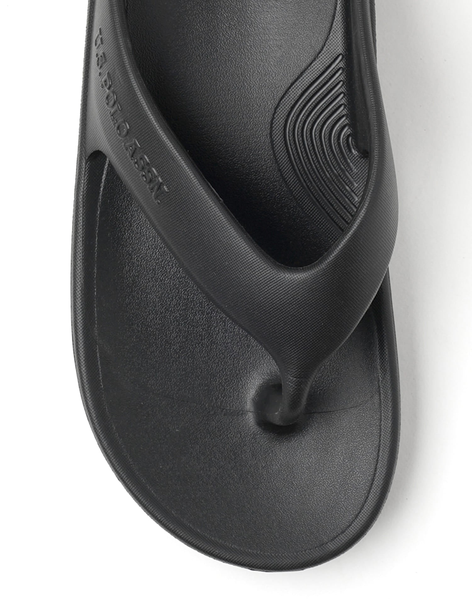 Men Axel 2.0 Black Foam Walk Flip Flop Black - U.S. Polo Assn. India | Large