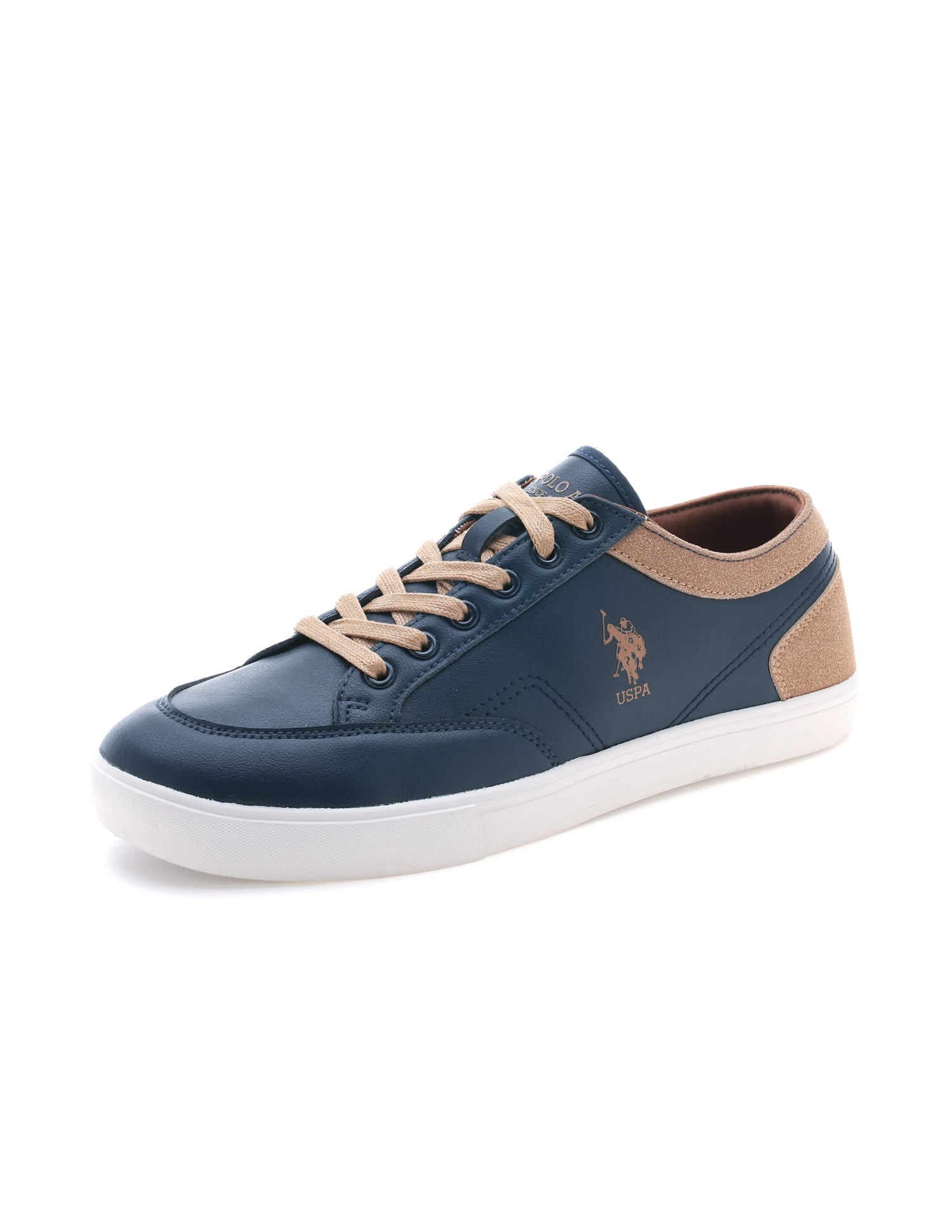 Men Monton 7.0 Colourblocked Sneakers Navy - U.S. Polo Assn. India | Large