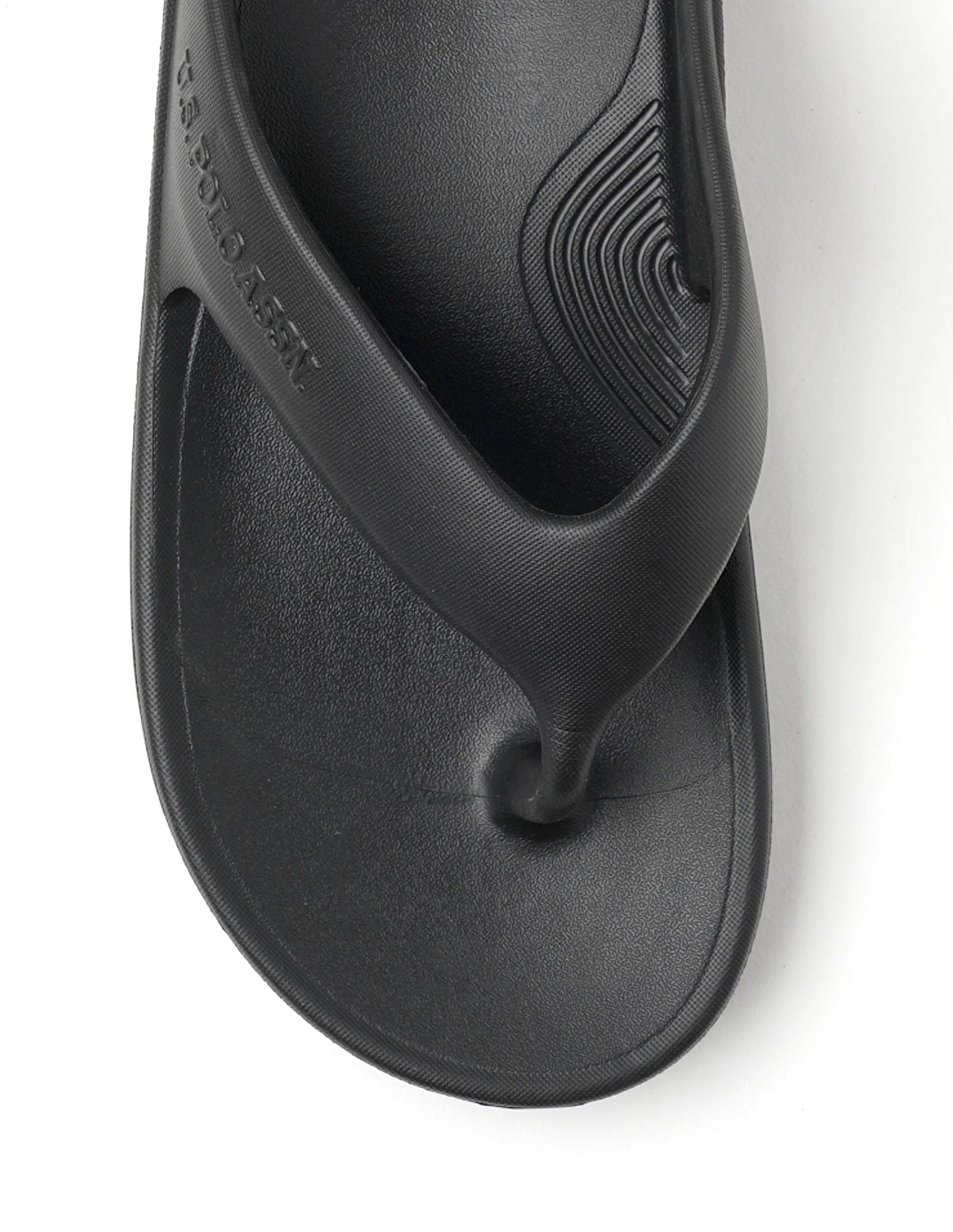Men Axel Black Foam Walk Flip Flop Black - U.S. Polo Assn. India | Large