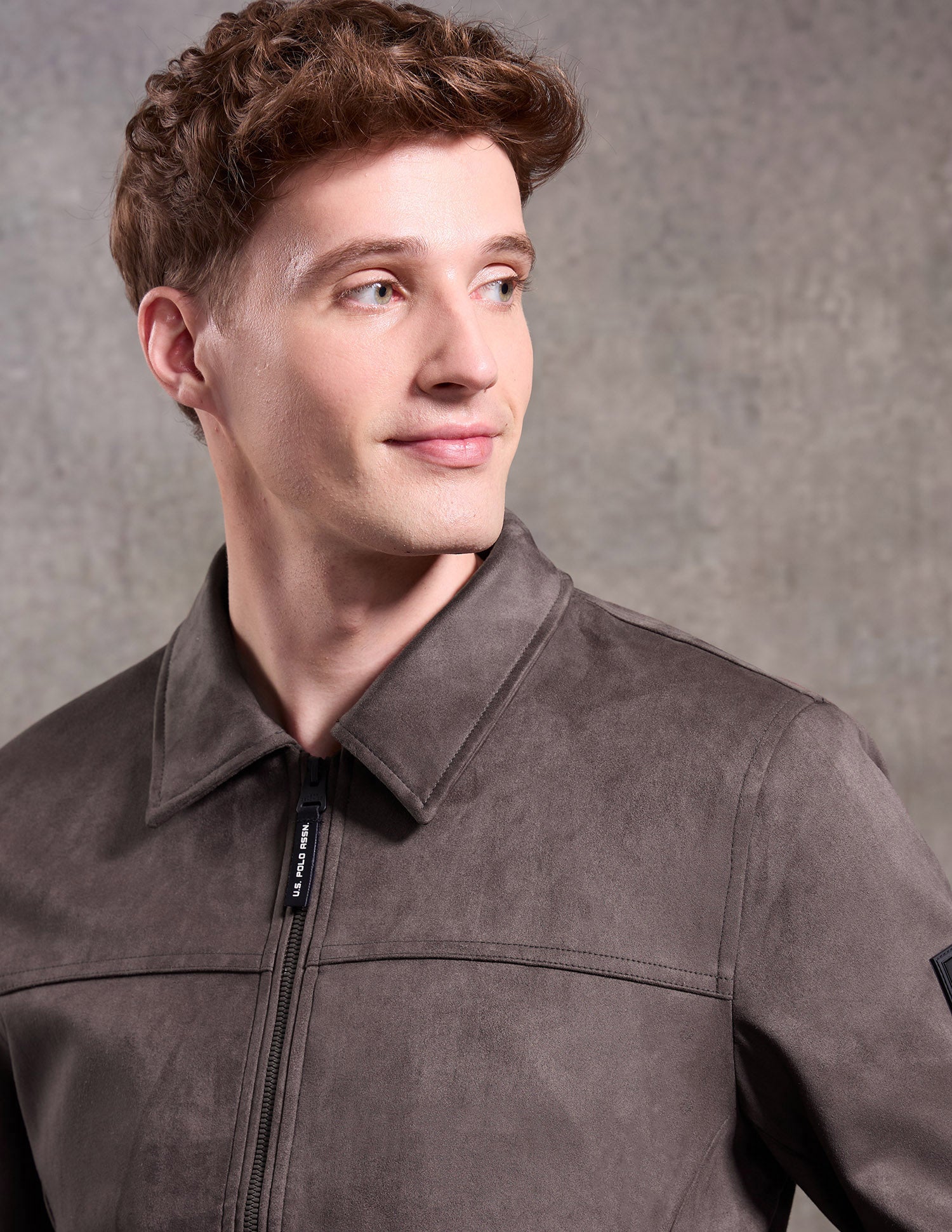 Black & Gold Regular Fit Jacket Brown - U.S. Polo Assn. India | Large